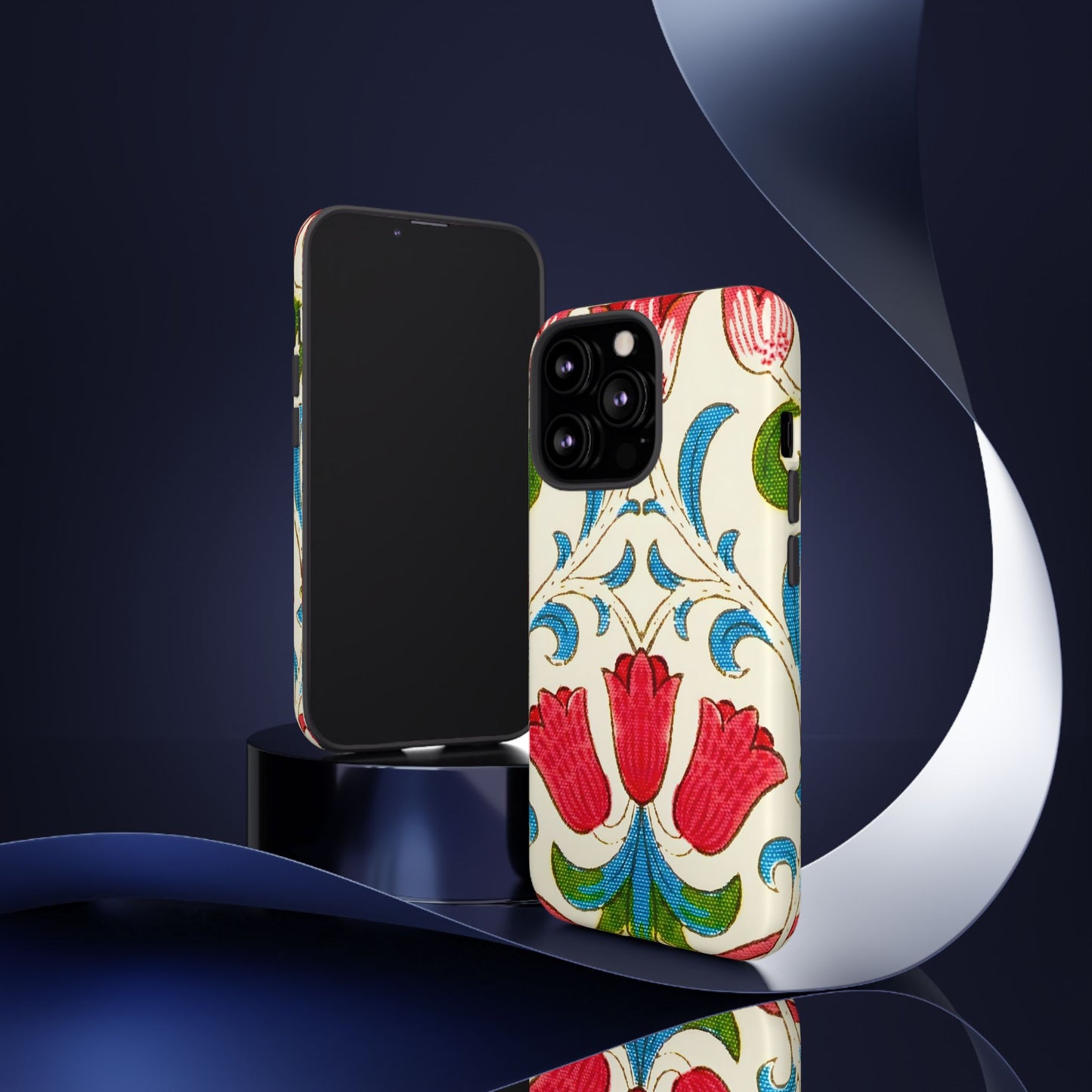 Floral Phone Case - Tough Cases | Stylish Protection, Gift for Her, Boho Phone Cover, Spring Accessory, Cute Tech