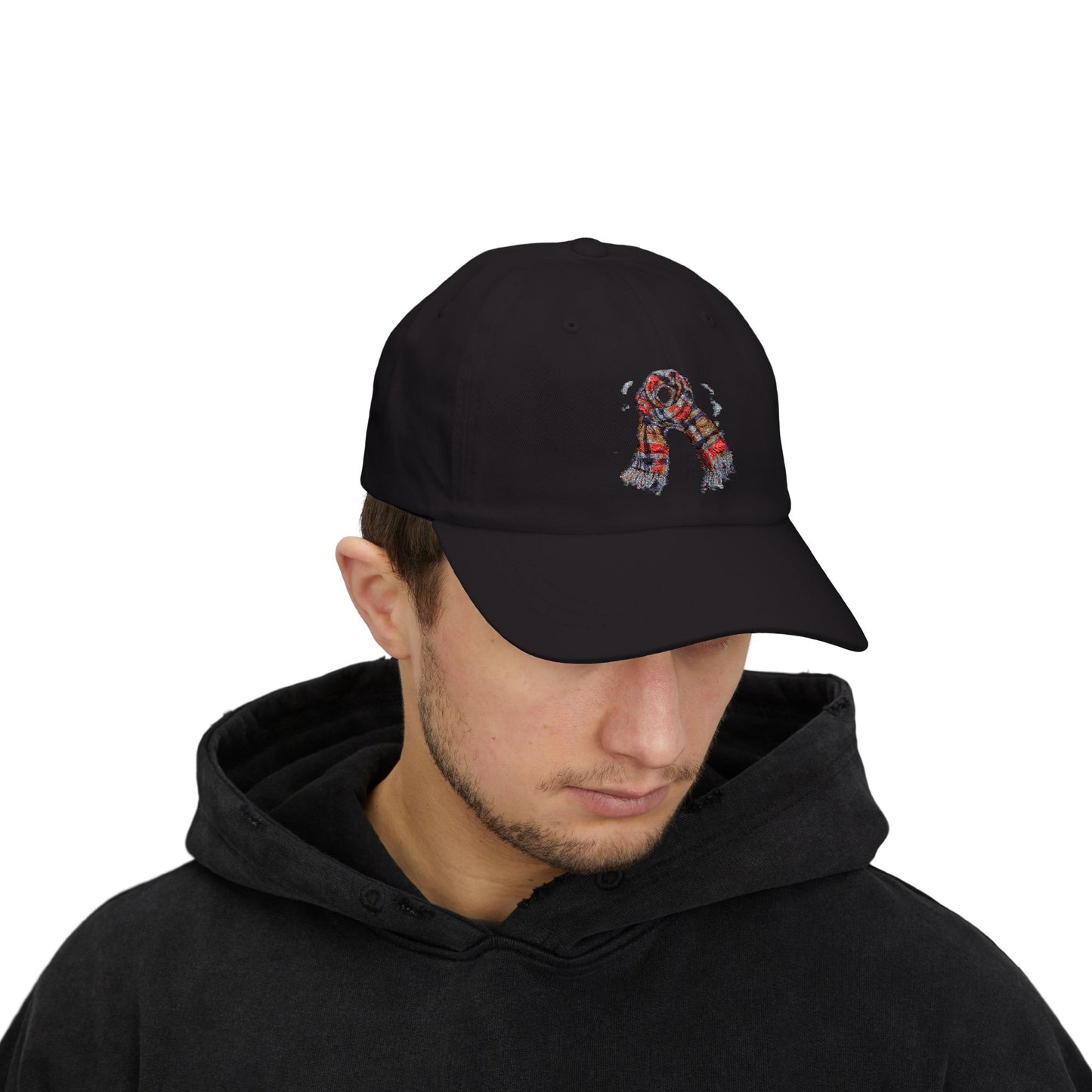 Classic Knitted Scarf Dad Cap | Casual Summer Hat, Unisex Baseball Cap, Gift for Dad, Outdoor Accessory, Dad Apparel