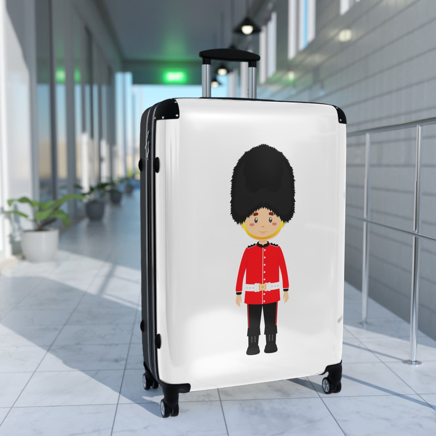 Cute Cartoon Guard - Suitcase