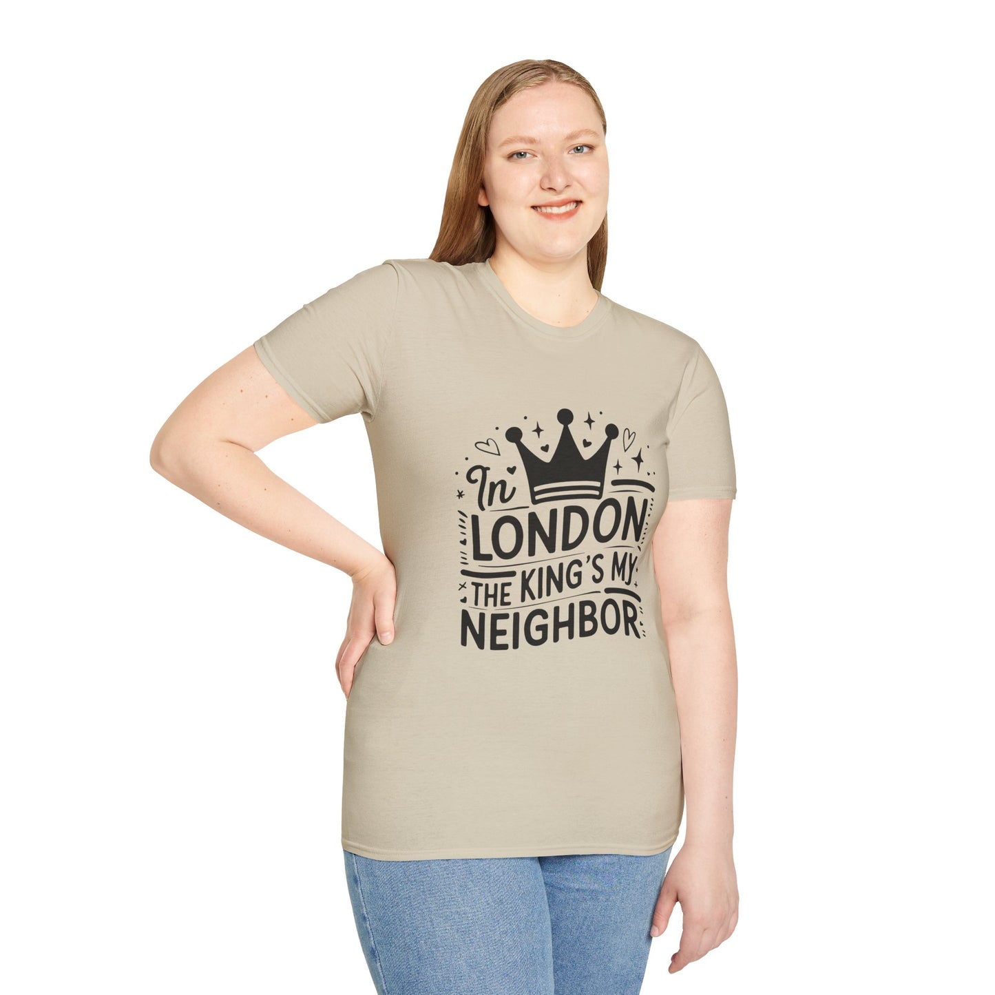 Unisex Softstyle T-Shirt - King's My Neighbour in London