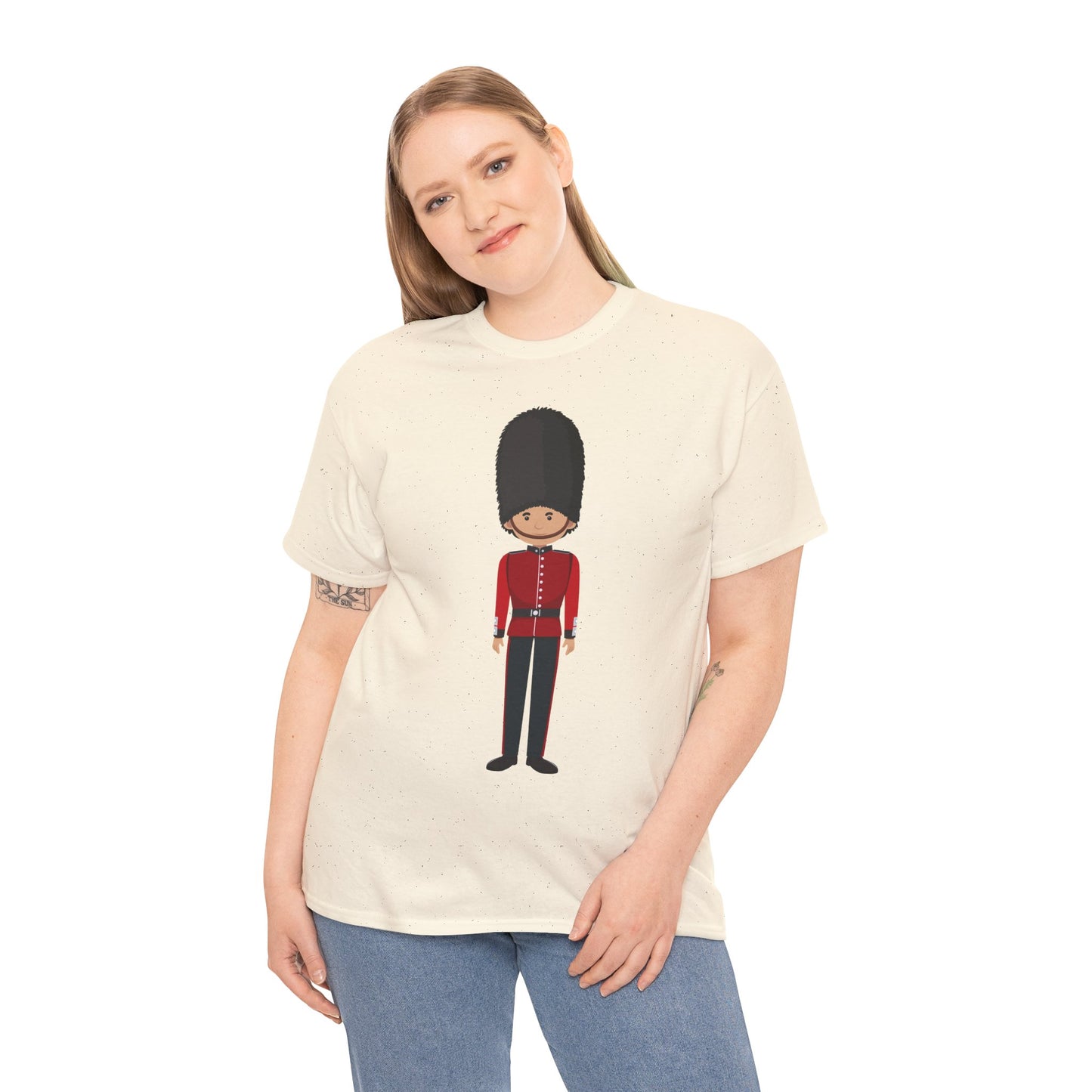 Unisex Heavy Cotton Tee - A Legacy in Red - Cornwall’s Army Museum
