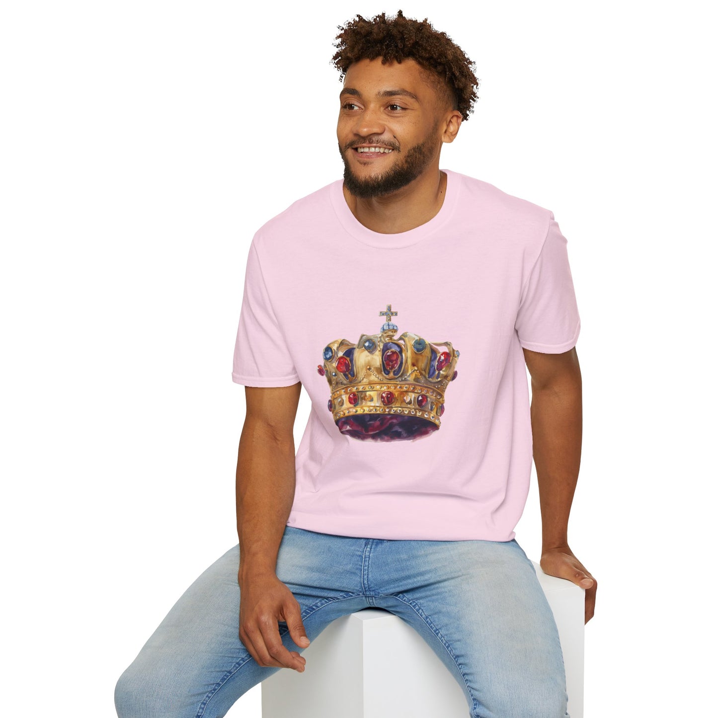 Unisex Softstyle T-Shirt - Symbolic British Royal Crown