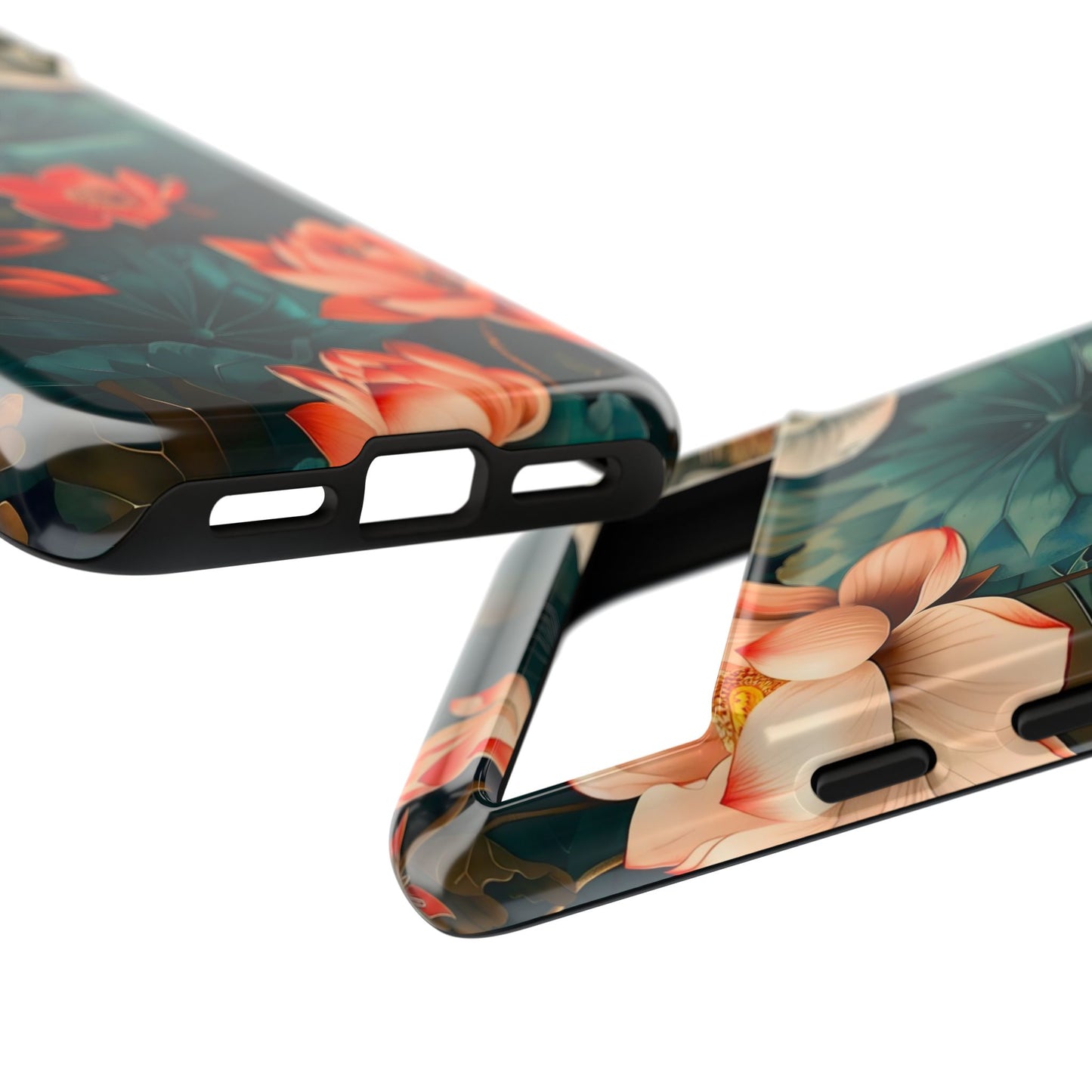Flower Phone Case, Floral Phone Cover, Tough Case for Floral Lovers, Gift for Her, Stylish Tech Accessories