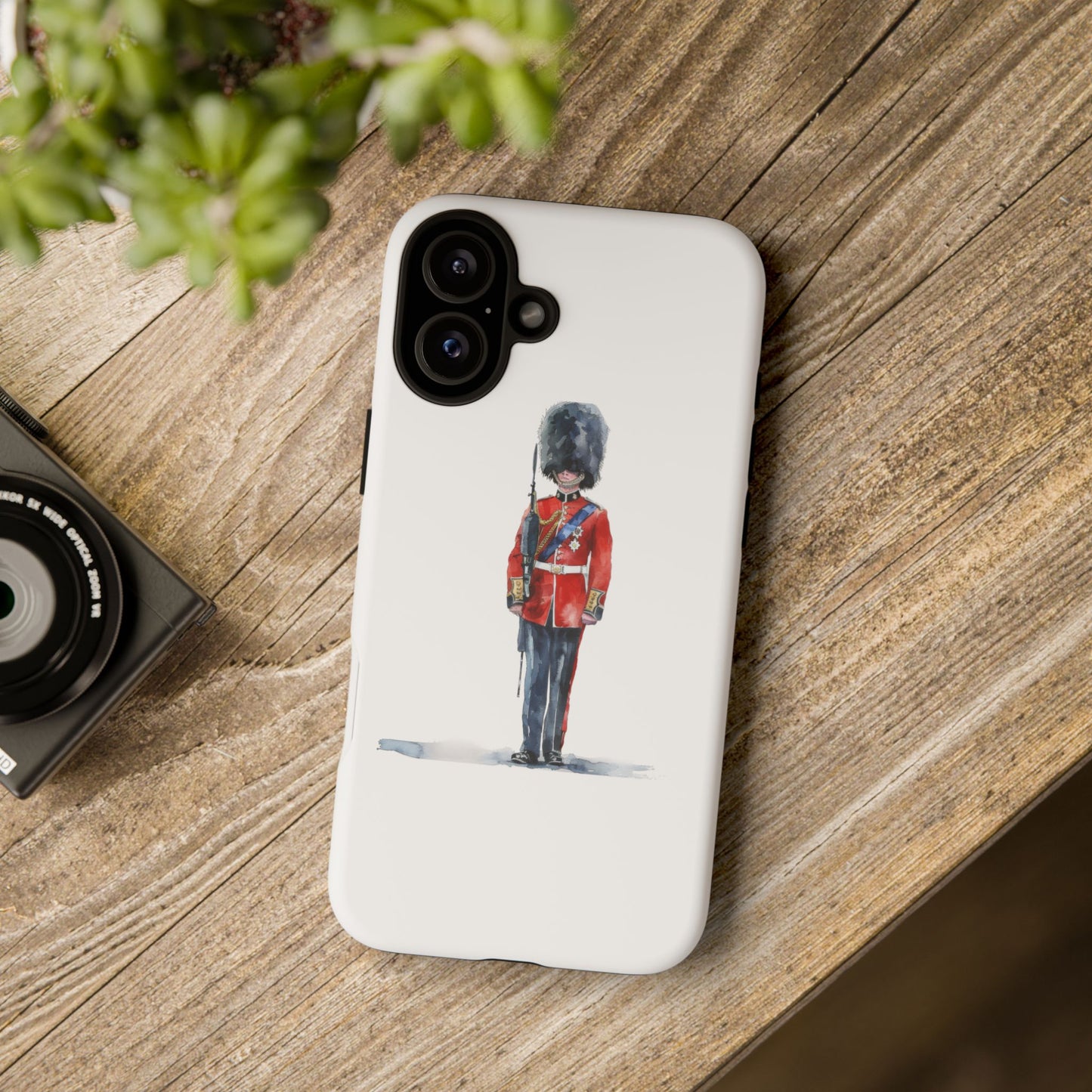 British Royal Guard Phone Case - Tough Cases, Unique Phone Cover, Gift for Her, Cute Accessory, British Soldier Design