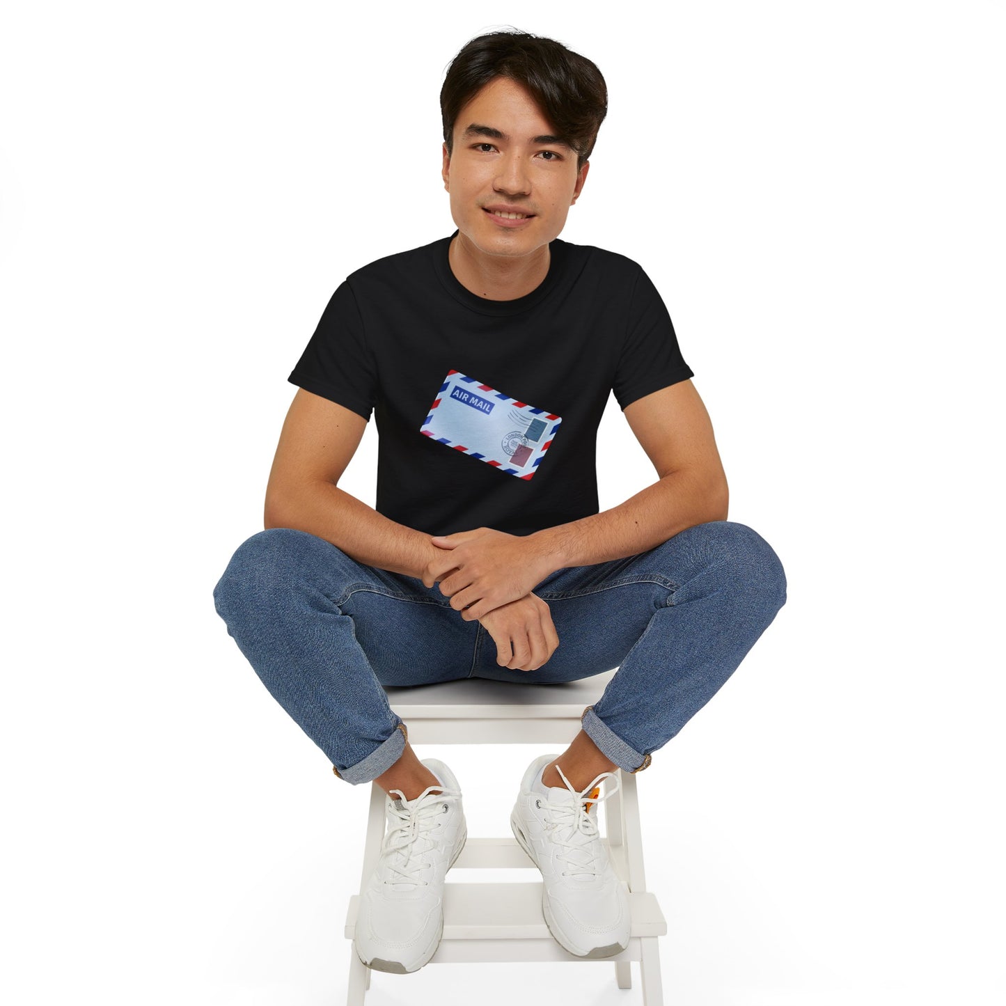 Unisex Ultra Cotton Tee - Vintage British Air Mail