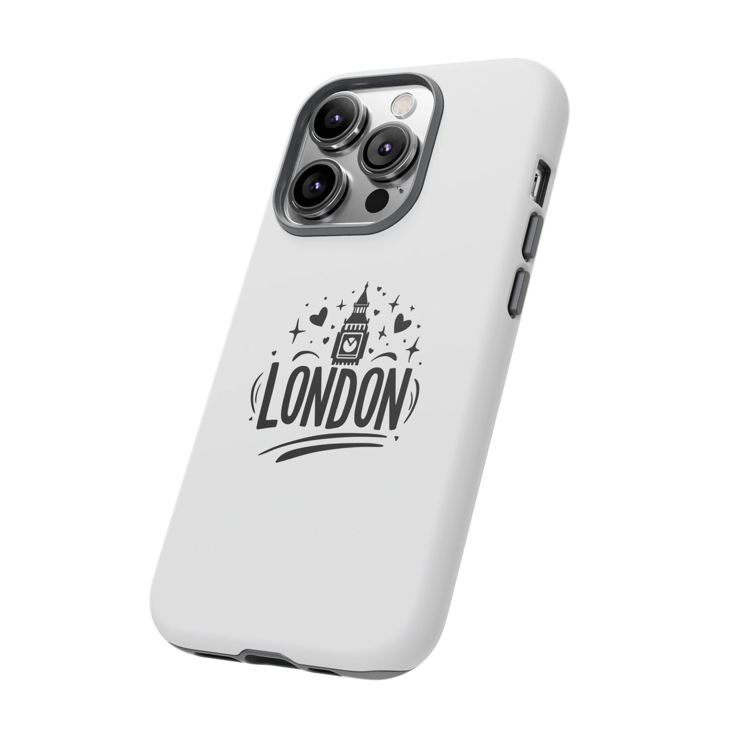 Stylish Phone Case for London Lovers, London Gift, Travel Accessory, Unique Smartphone Case, Cityscape Phone Cover