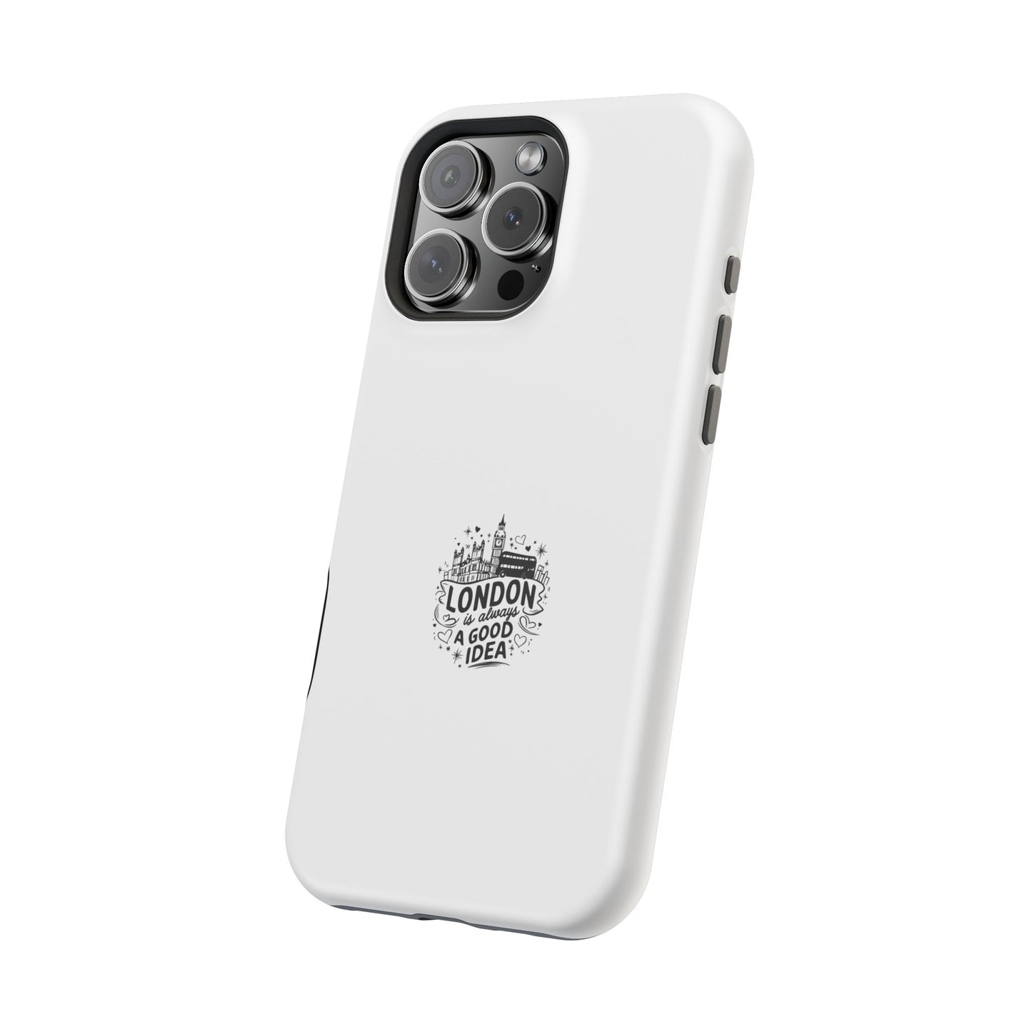London Good Idea Magnetic Phone Case, Travel Accessories, Unique Gift, Phone Cover, London Souvenir, Custom Case
