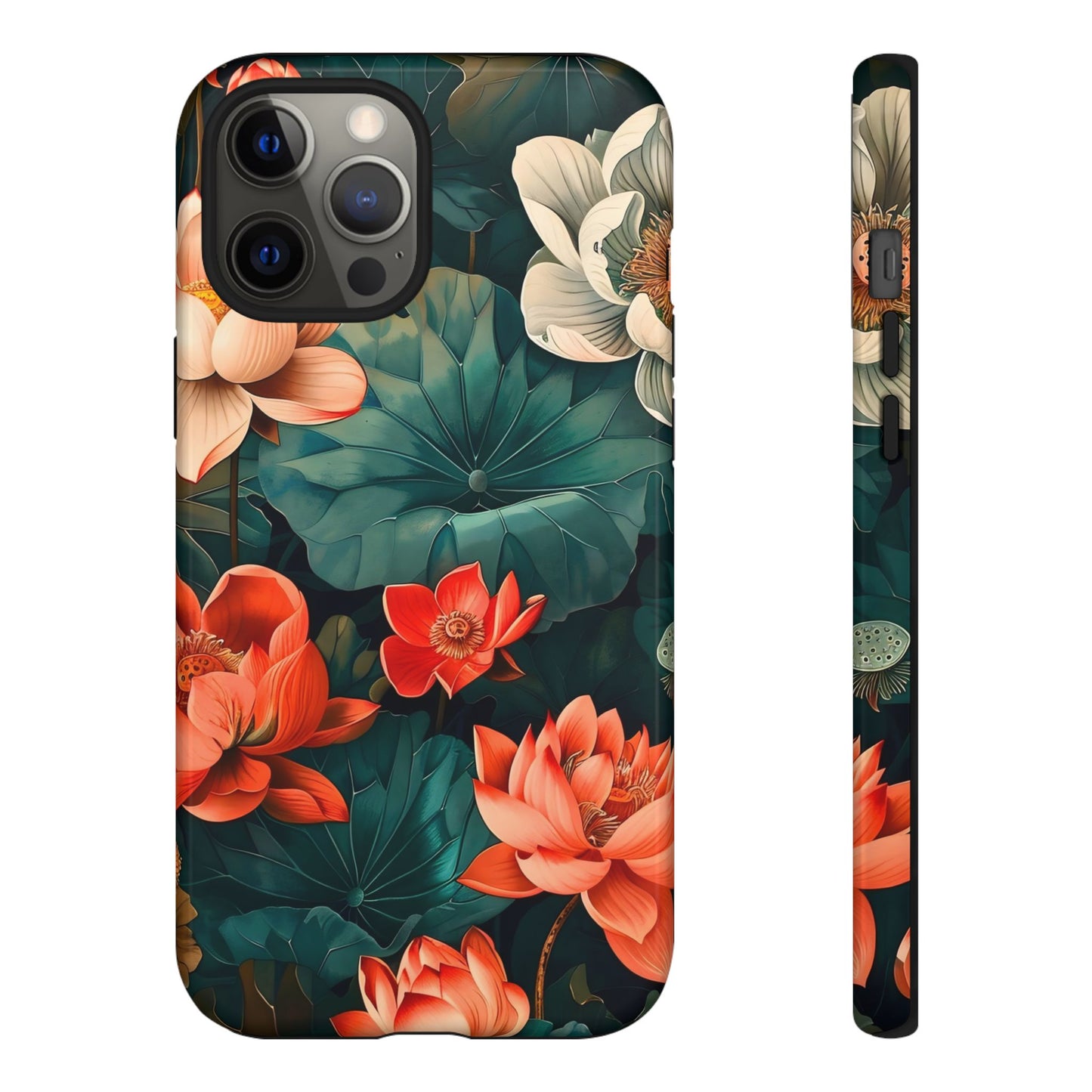 Flower Phone Case, Floral Phone Cover, Tough Case for Floral Lovers, Gift for Her, Stylish Tech Accessories