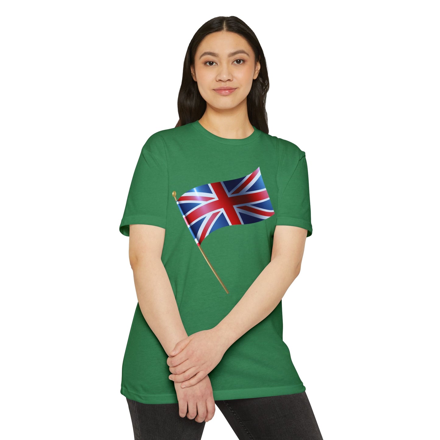 Unisex CVC Jersey T-shirt - The Flag of the United Kingdom