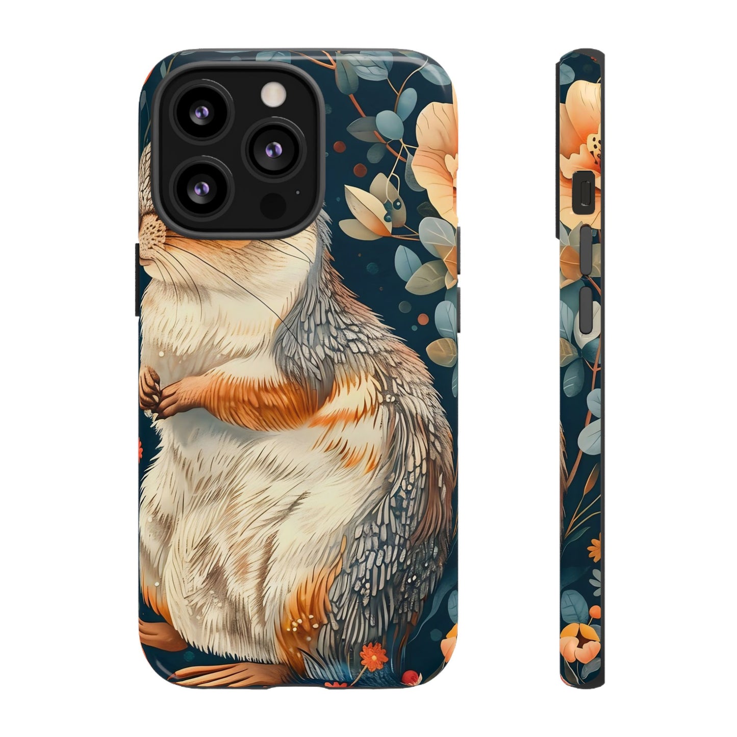Cute Animal Phone Case, Tough Cases with Adorable Design, Perfect for Gifts, Nature Lovers, Holiday Decor, Eco-Friendly