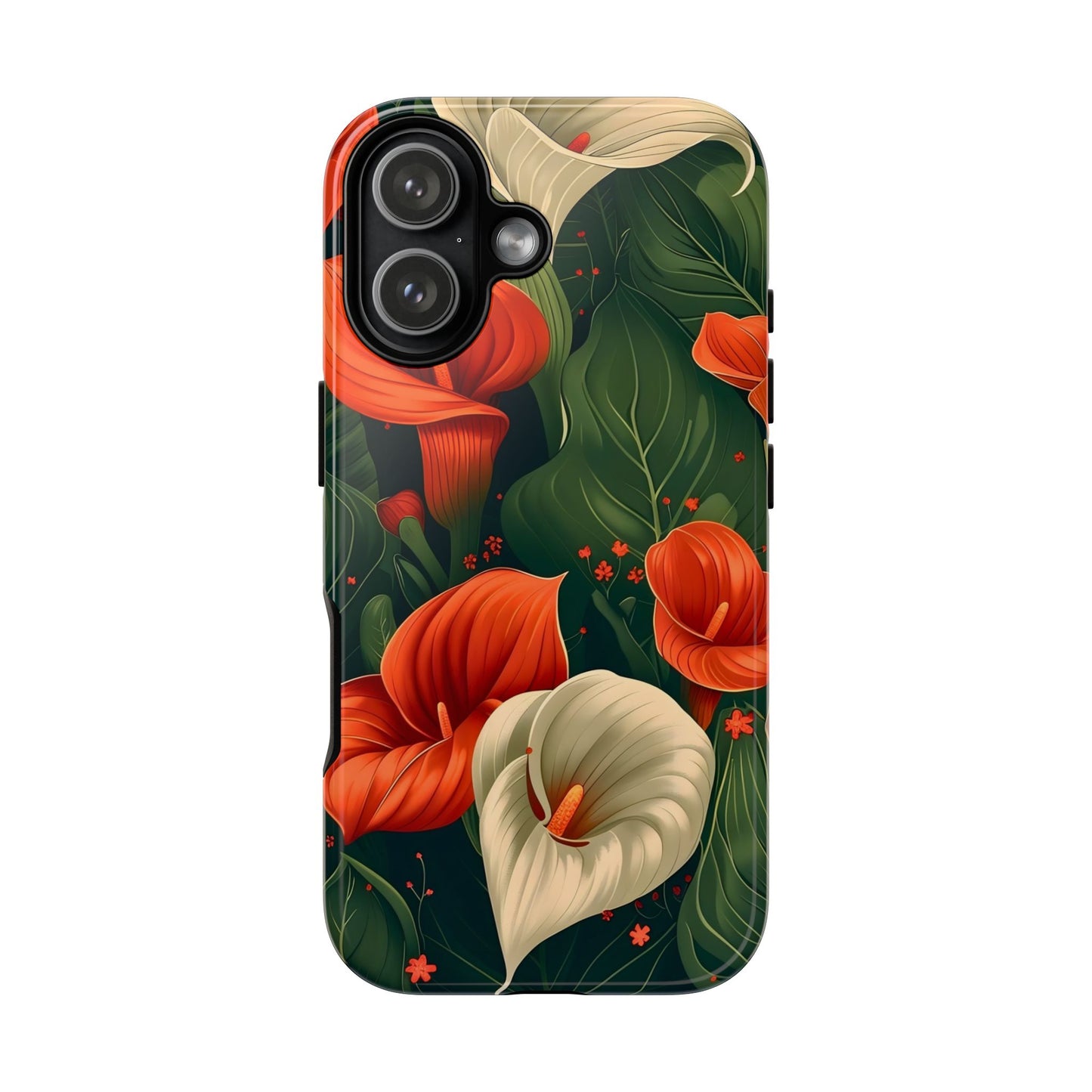 Floral Phone Case, Tough Cases for Stylish Protection, Gift for Her, Nature Lovers, Phone Accessories, Trendy Tech