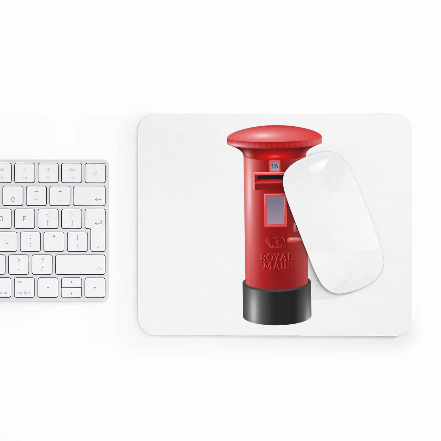 Royal Mail Postbox Mouse Pad, Fun Desk Accessory, UK Inspired Gift, Office Decor, Unique Home Office Decor