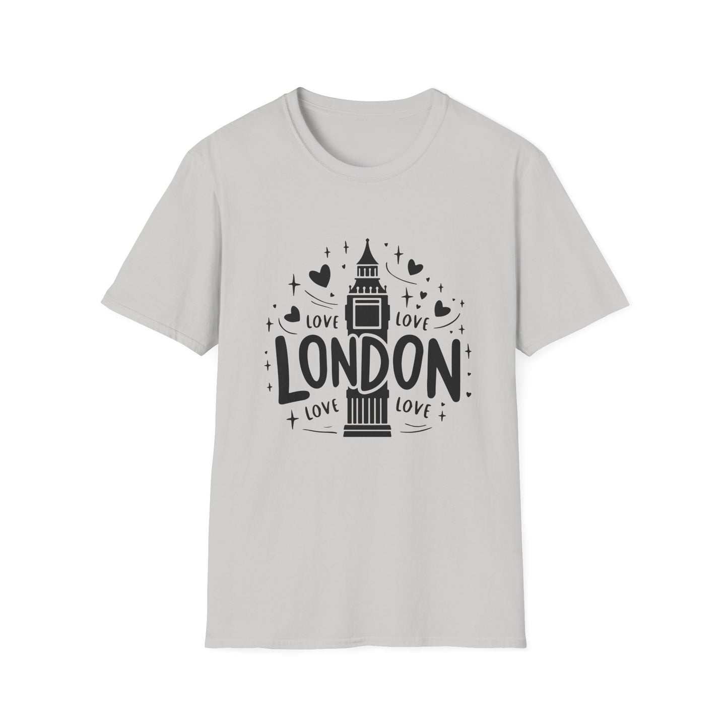 Love London Durable Unisex Softstyle T-Shirt