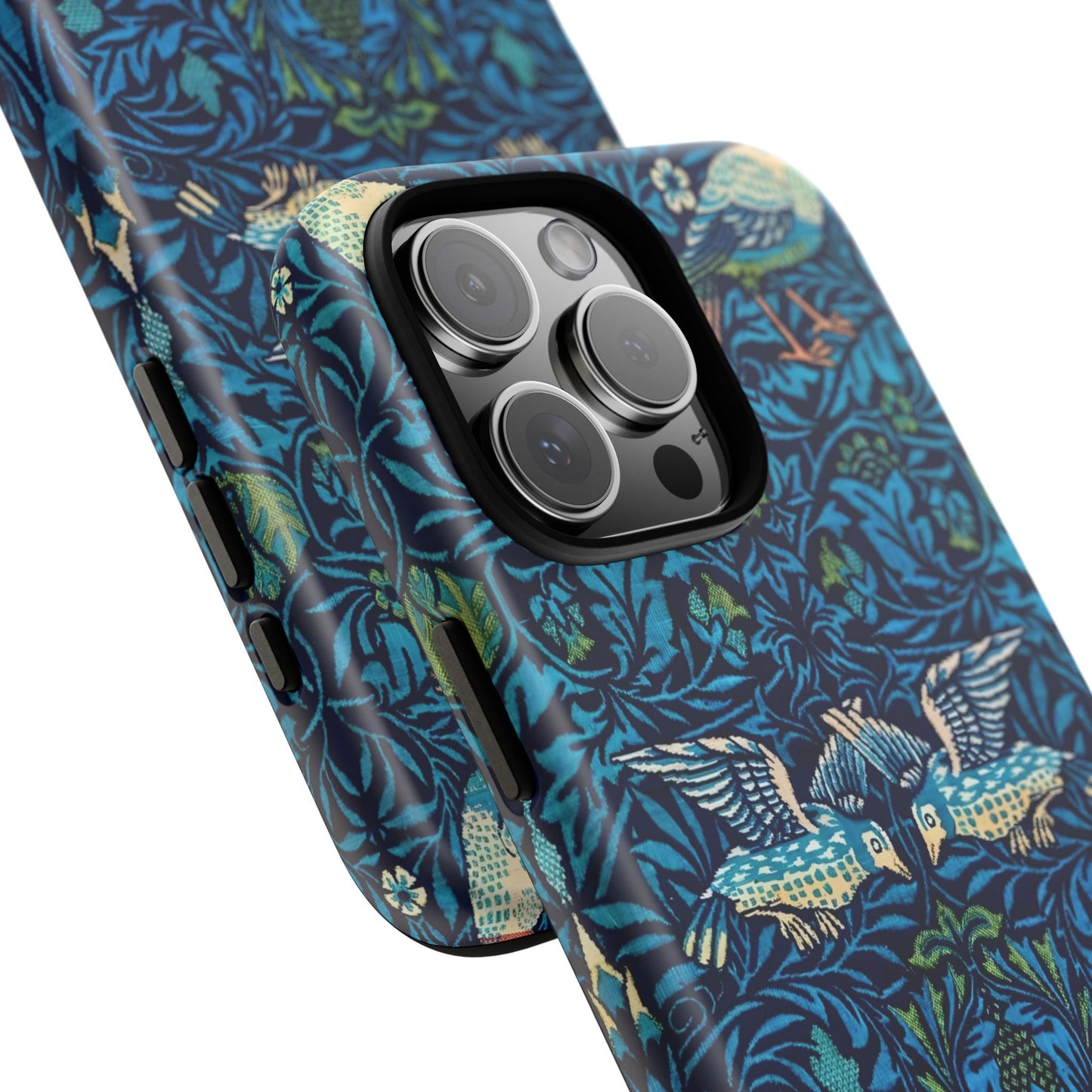 Elegant Bird Pattern Phone Case | Nature Lover Gift, Stylish Mobile Cover, Floral Design, Eco-Friendly, Unique Cell Phone Protector