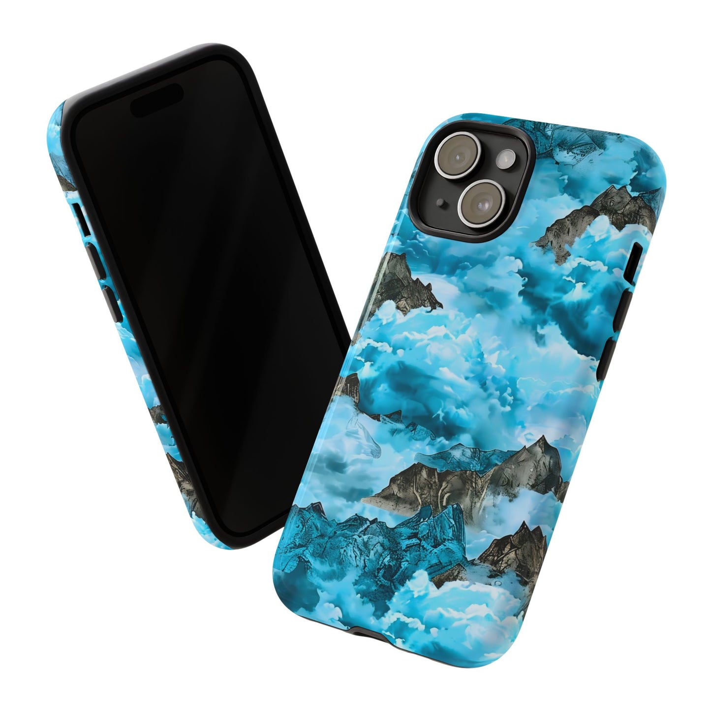 Mountain Wave Phone Case - Adventure Gear, Outdoor Gifts, Stylish Cases, Trendy Accessories, Nature Lovers