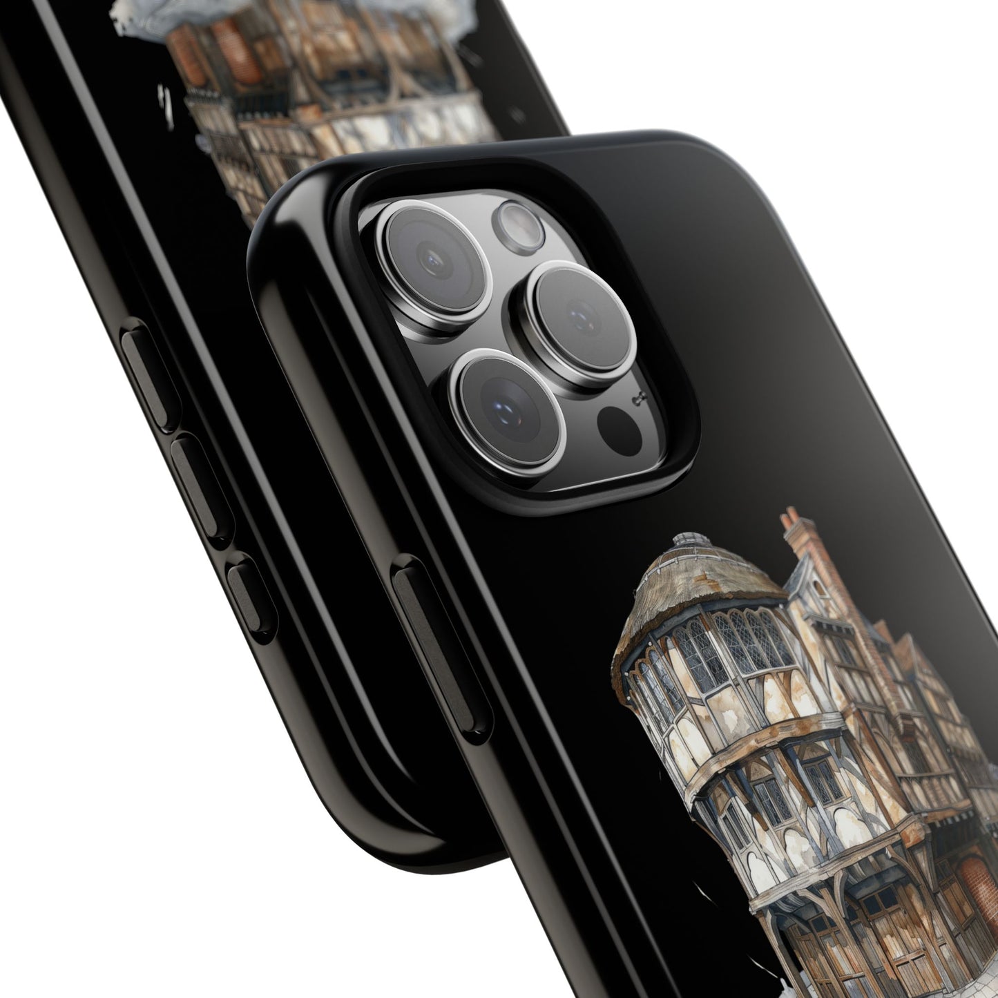 Stylish Phone Case featuring Unique Building Design, Art Lover Gift, Durable Phone Cover, Trendy Gadget Accessory, Unique Gift for Her