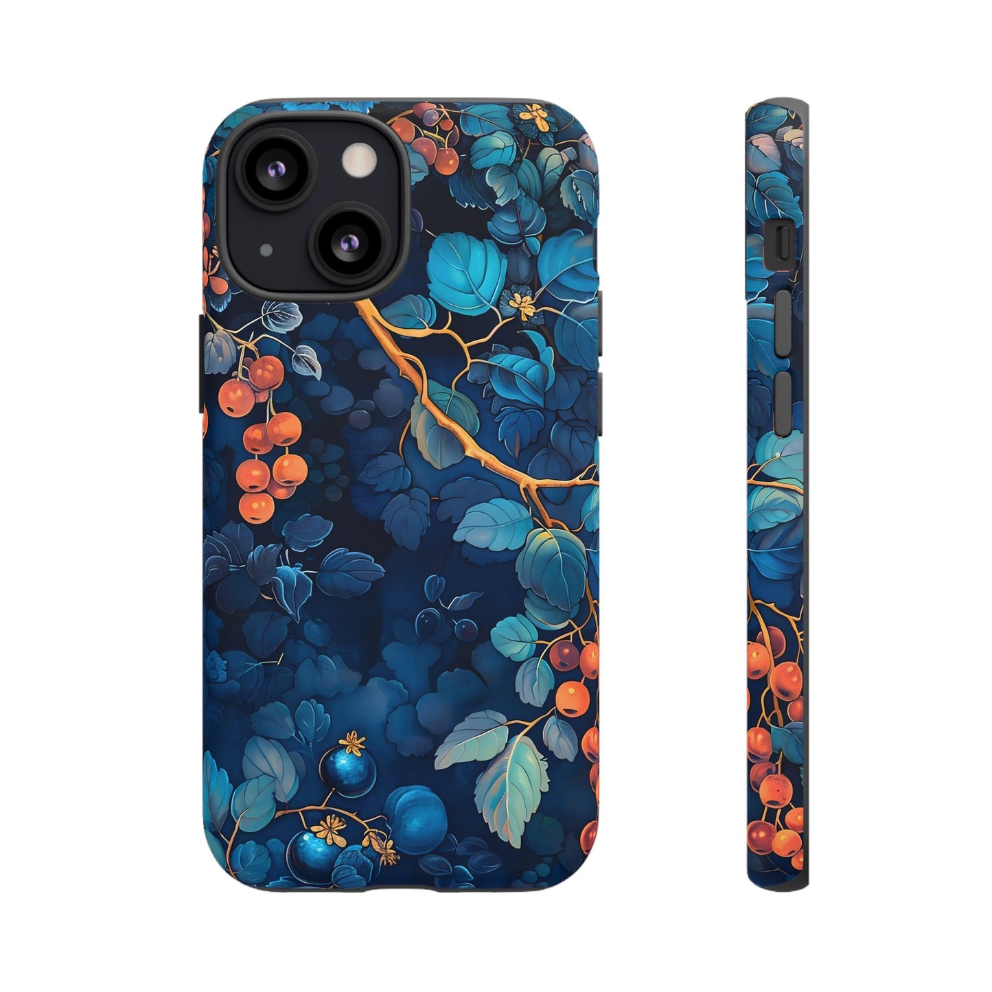 Artistic Phone Case with Floral Design, Tough Cases for iPhone, Nature-Inspired Accessory, Unique Gift for Her, Protective Cover