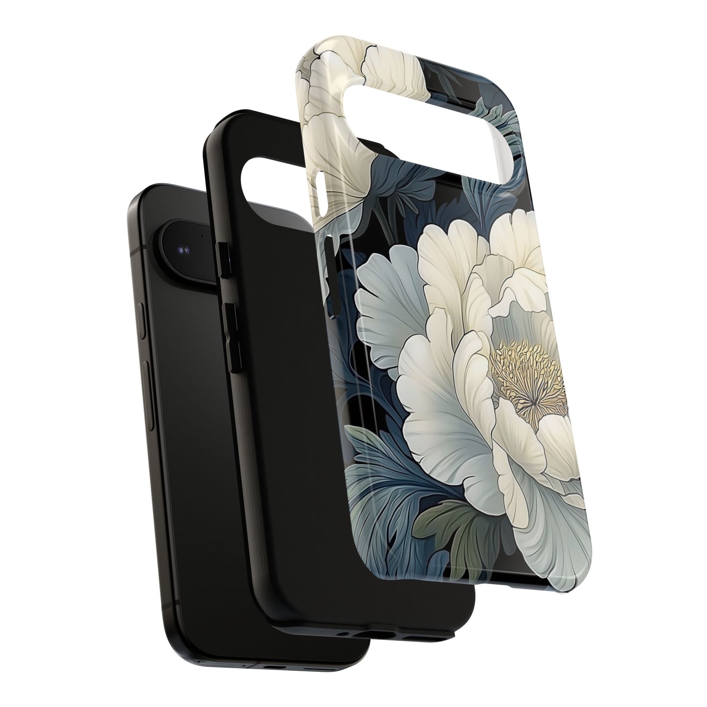 Floral Phone Case - Elegant Tough Cases for Nature Lovers, Stylish Protective Cover for Gifts, Birthdays, Mom's Day, Floral Design