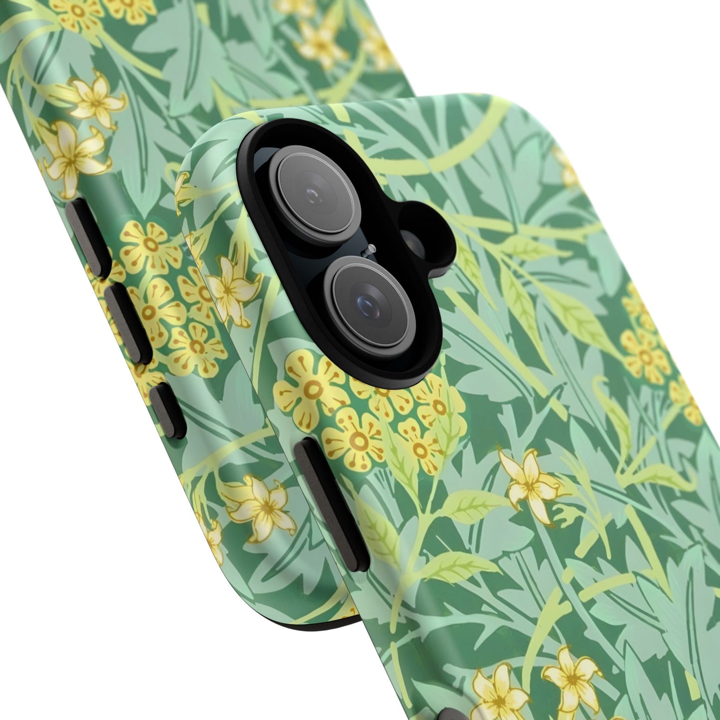 Tough Cases Organic Floral Phone Case, Stylish iPhone Cover, Eco-Friendly Gift, Nature Lover Accessory, Spring Decor, Unique Phone Protector