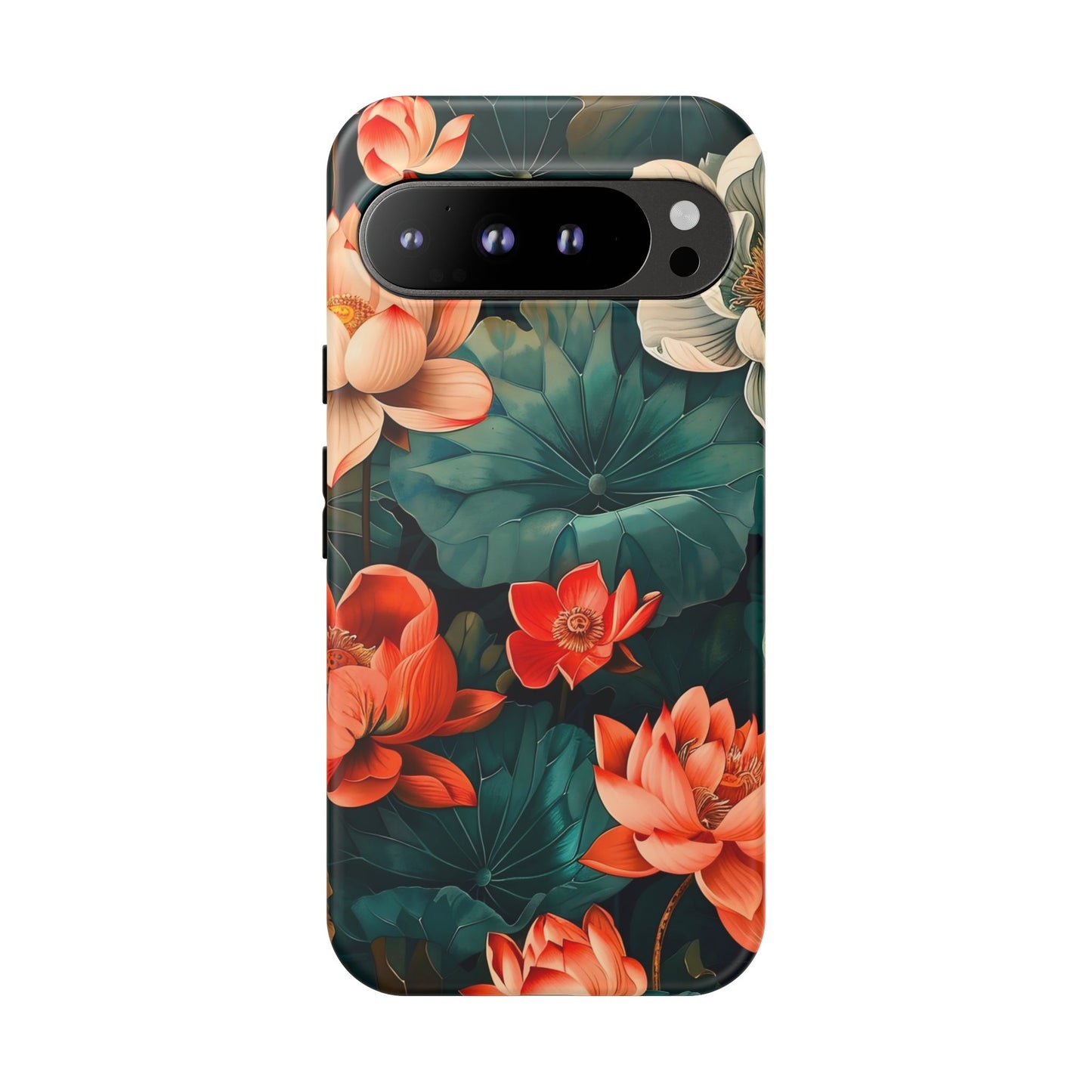 Flower Phone Case, Floral Phone Cover, Tough Case for Floral Lovers, Gift for Her, Stylish Tech Accessories