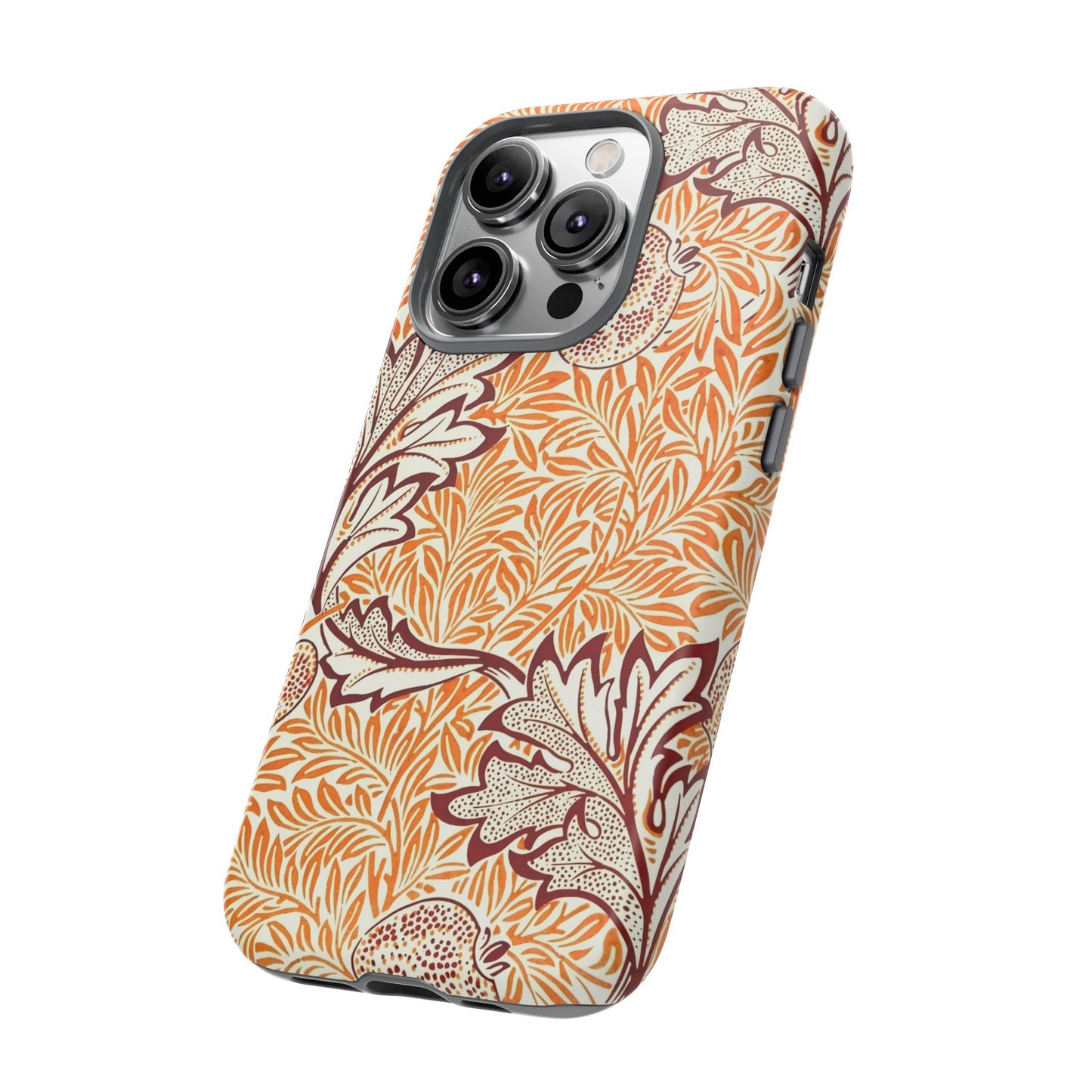 Stylish Phone Case, Tough Cases with Floral Design, Protective Cover, Gift for Her, Cute Phone Accessory