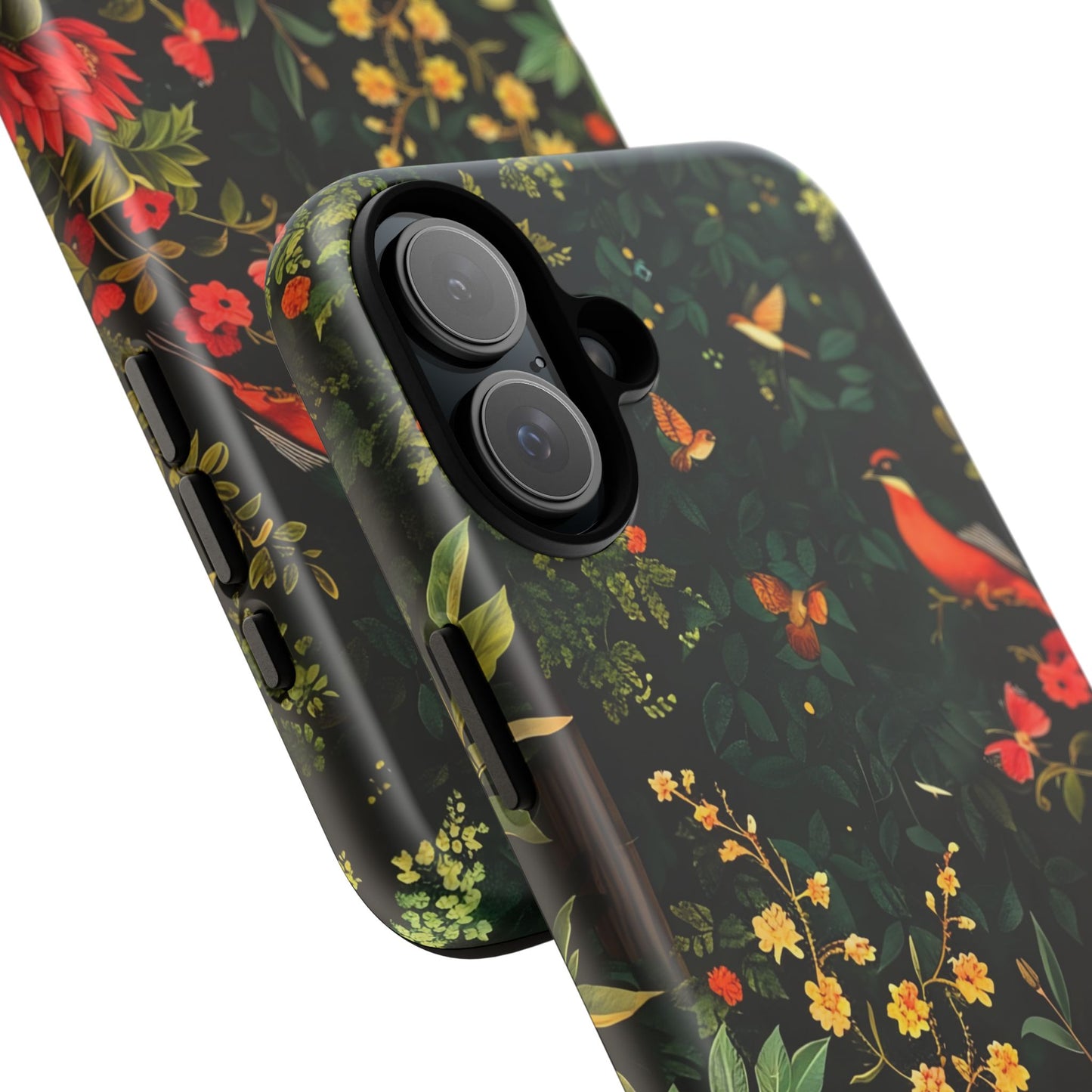Floral Tough Phone Case, Nature-Inspired Design, Ideal for Garden Lovers, Gift for Birthdays, Christmas, Eco-Friendly Accessory