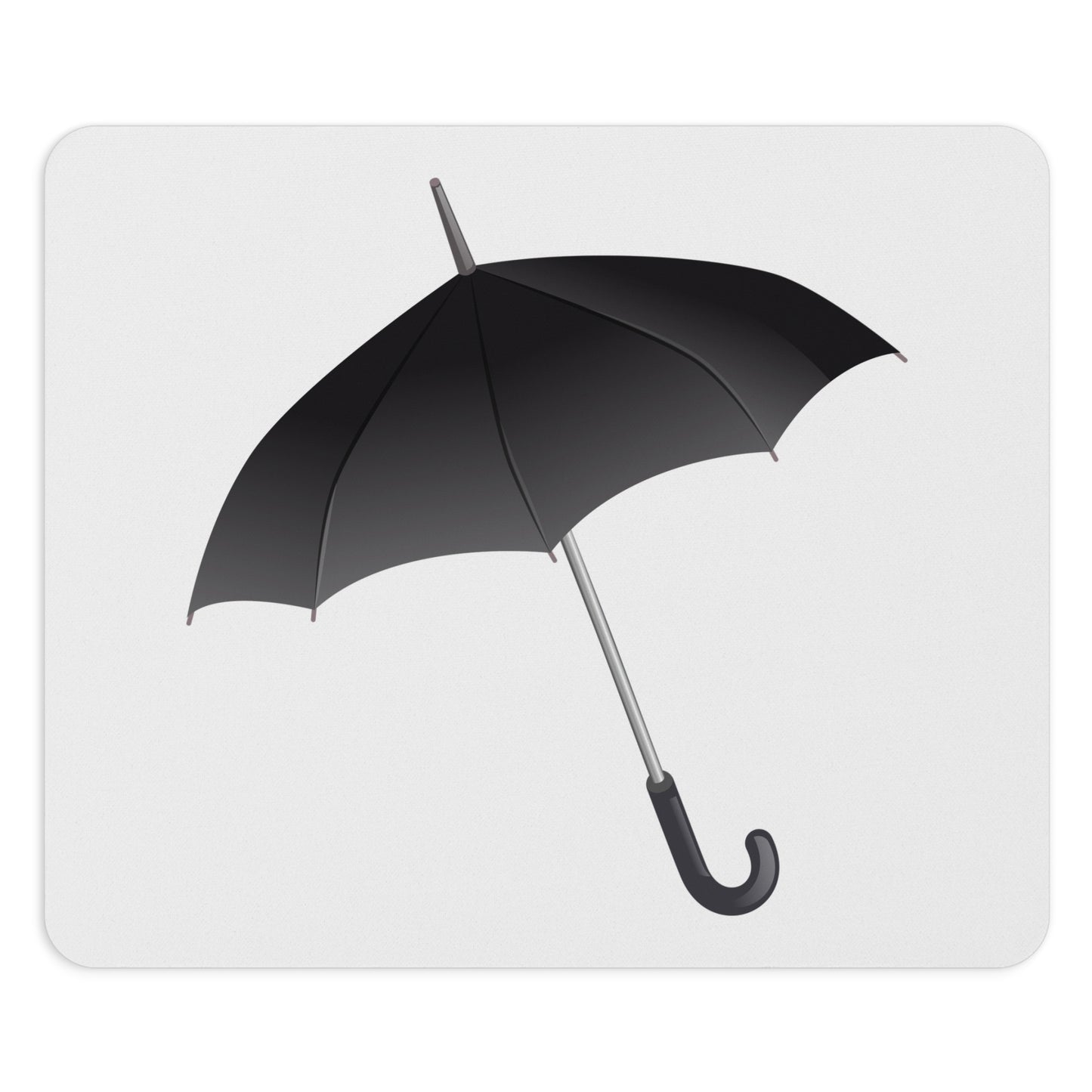 Sleek Umbrella Mouse Pad, Stylish Desk Accessory, Office Decor, Gift for Professionals, Computer Accessories, Gamer Gear