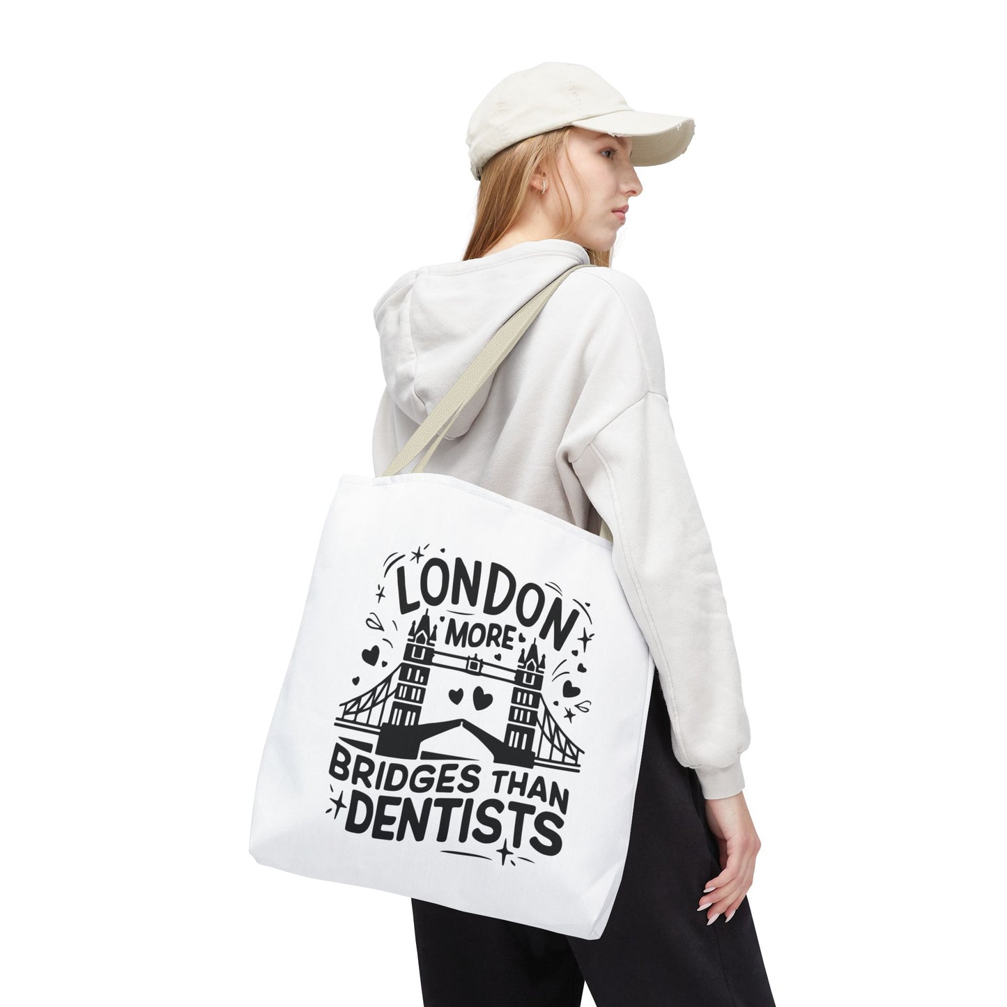 London Bridges Tote Bag - Funny Gift for Travelers, Casual Outings, Eco-Friendly Bag, Shopping Tote, Unique Memory
