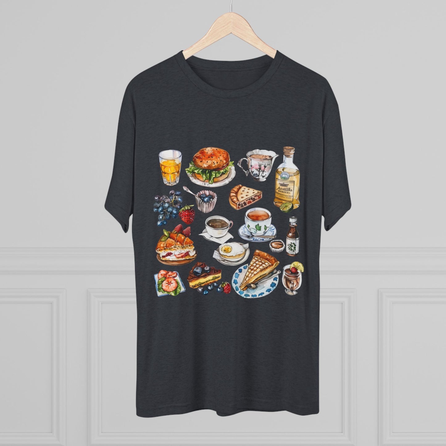 Vintage England Cozy Unisex Tri-Blend Crew Tee