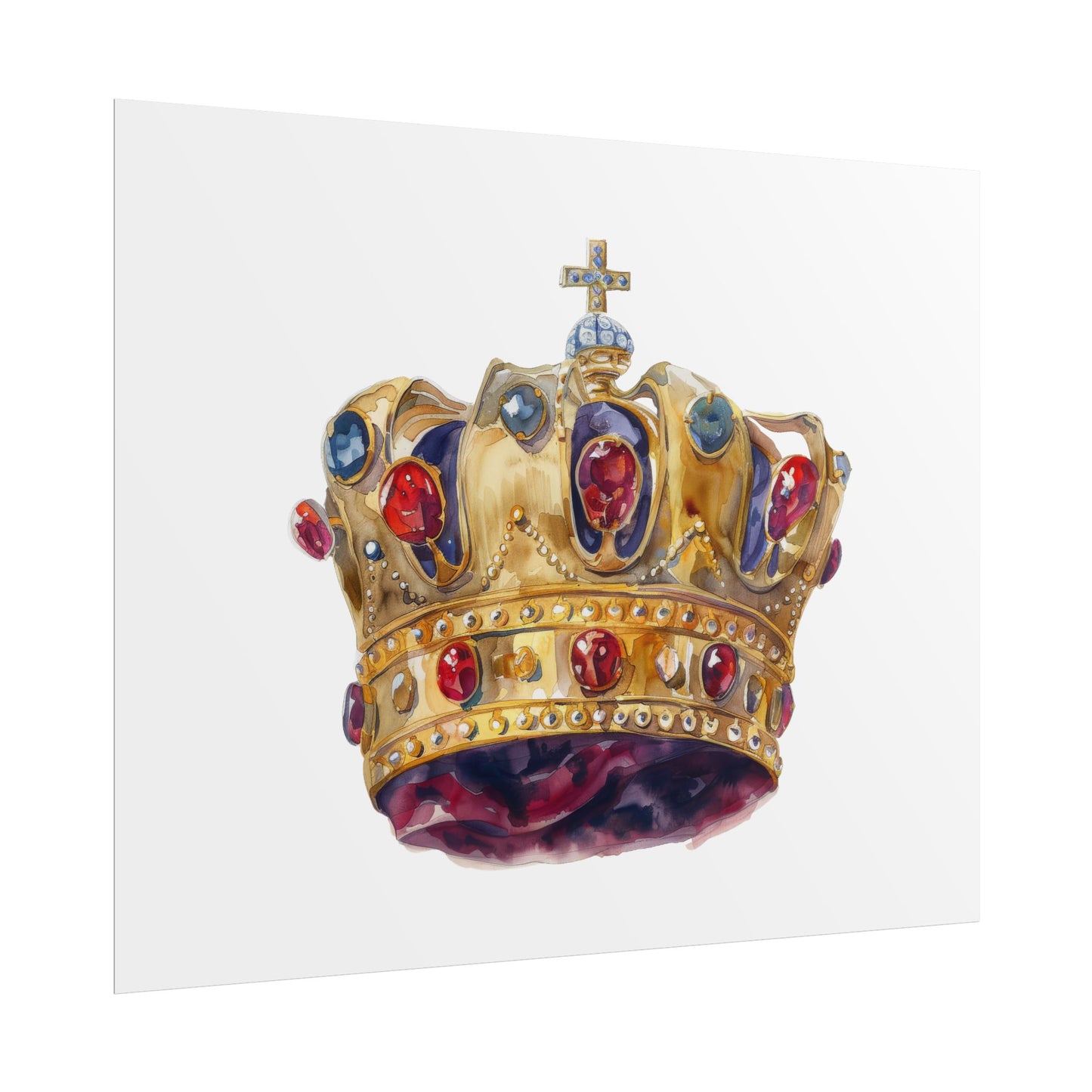 Crown Rolled Posters