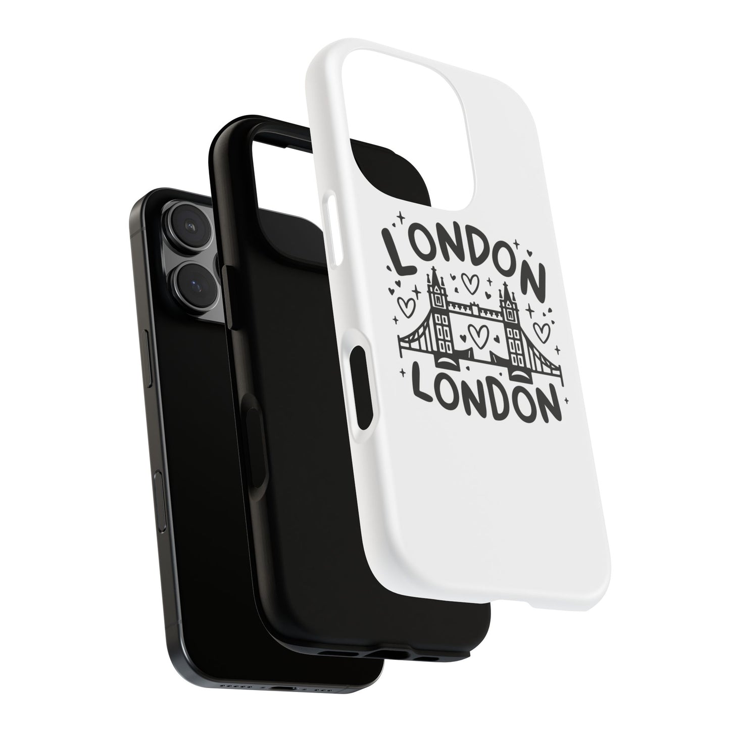 Love London Bridge Phone Case, Tough Cases for London Lovers, Cute Protection, Travel Gift, Phone Accessory, Design with Love