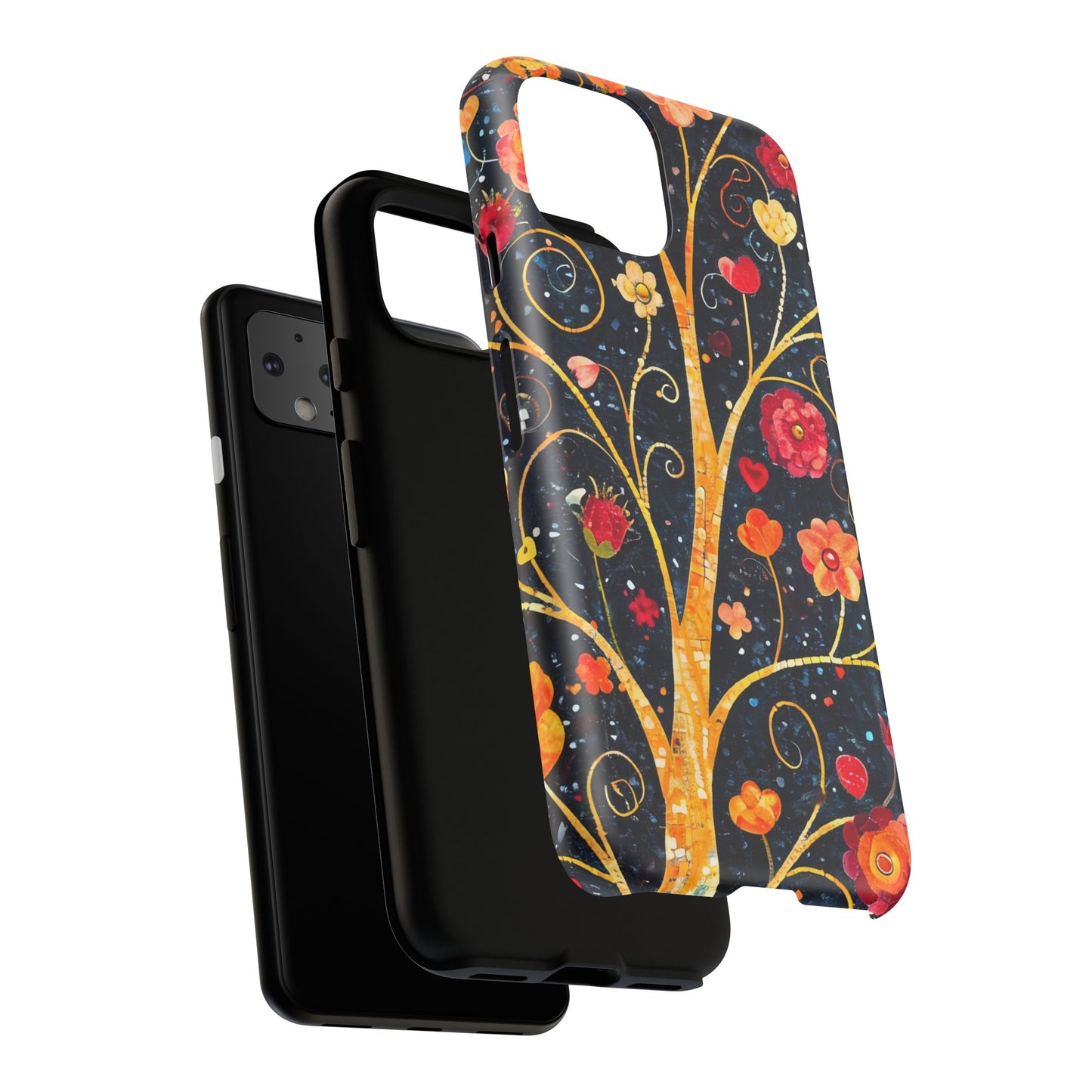 Floral Phone Case - Tough Cases | Vibrant Design for Nature Lovers, Gift for Her, Stylish Protection, Spring Decor, Customizable