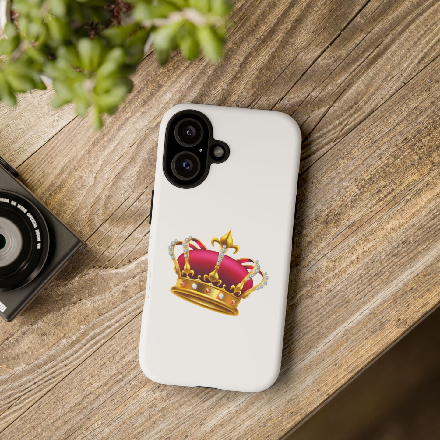 Royal Crown Phone Case - Tough and Stylish Protection
