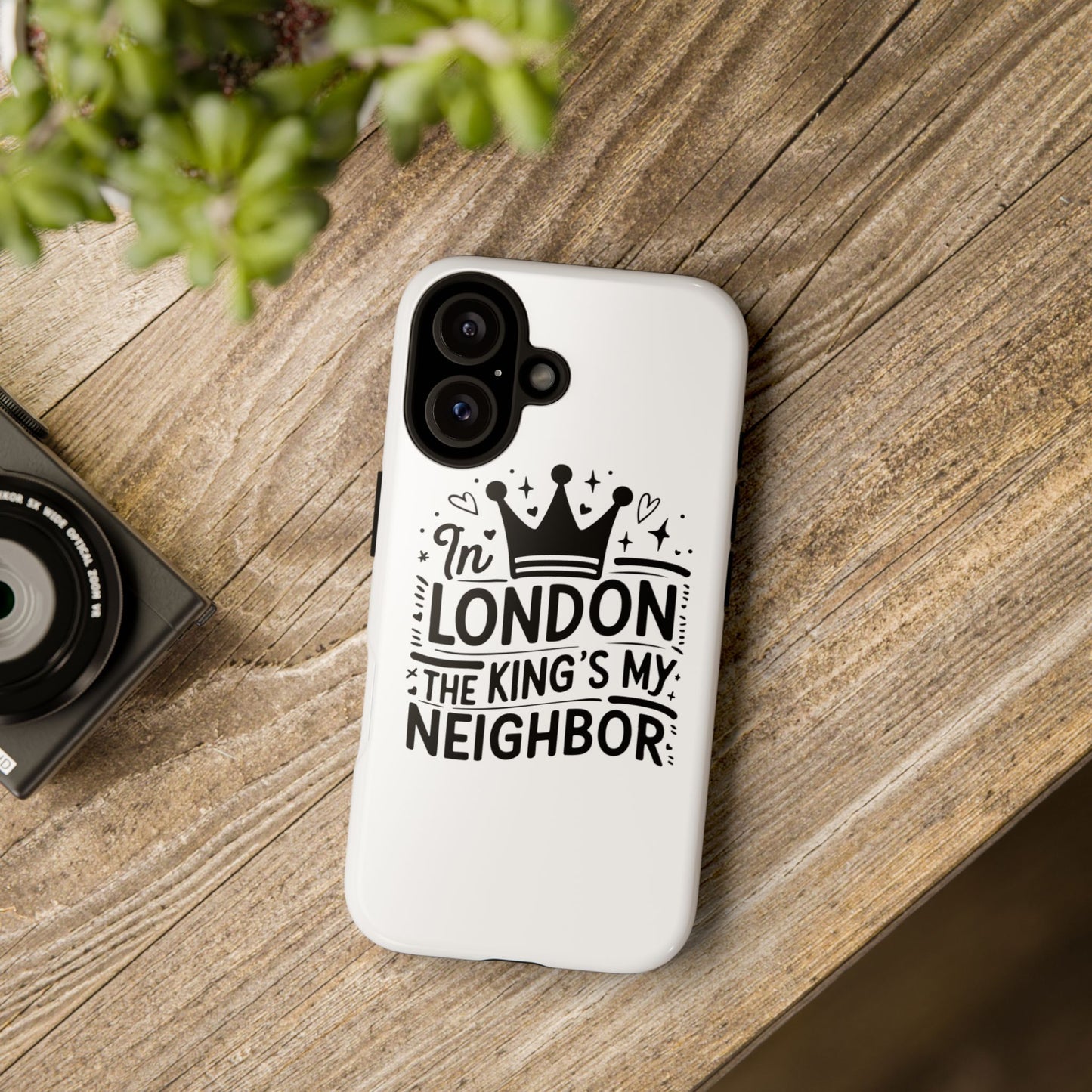 London's Neighbour Phone Case | Royalty Design for Travelers, Gifts for Friends, British Souvenir, Phone Accessory, Stylish Protection
