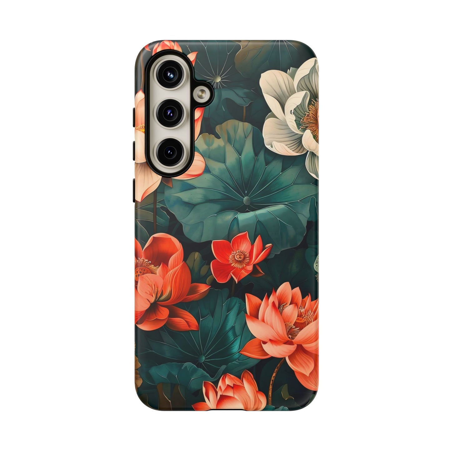 Flower Phone Case, Floral Phone Cover, Tough Case for Floral Lovers, Gift for Her, Stylish Tech Accessories