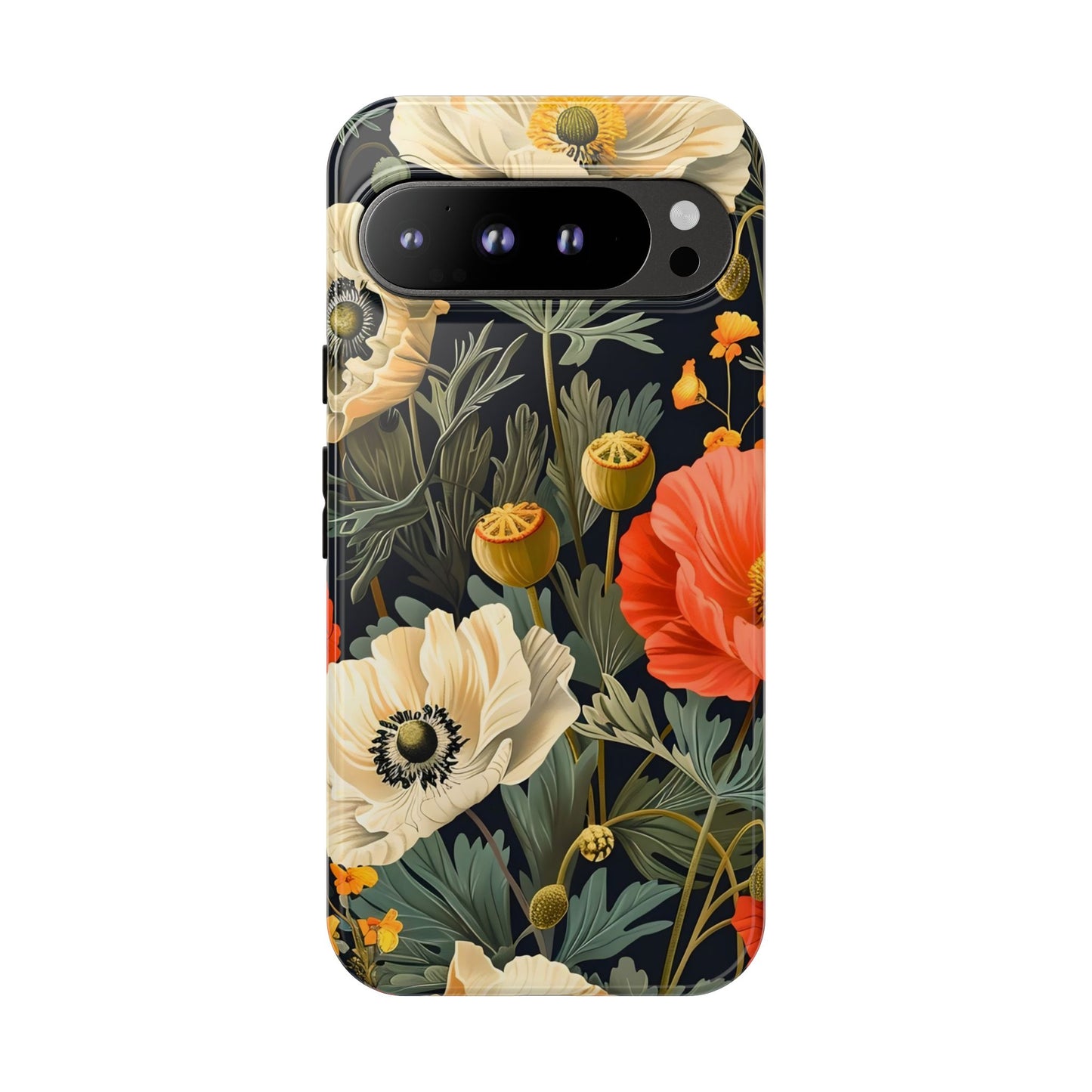 Floral Phone Case - Tough Cases with Vibrant Garden Design, Phone Accessory, Gift for Her, Spring Style, Nature Lover