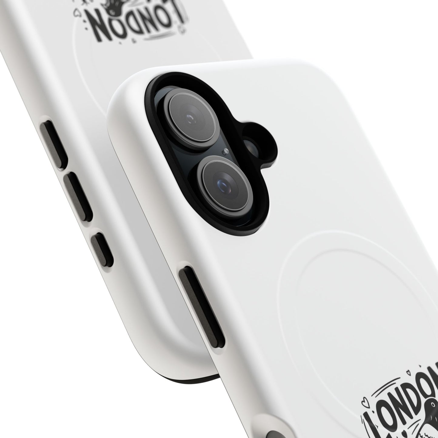 London Pigeon Rule Magnetic Phone Case, Tough Phone Cover, Gift for London Lovers, Unique Phone Accessories, Stylish Protection