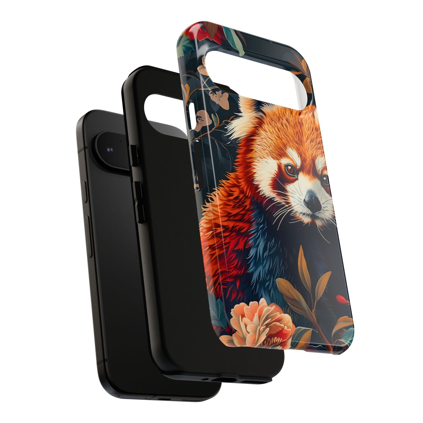Cute Red Panda Phone Case, Wildlife Lover Gift, Tough Cases for iPhone, Nature-Themed Phone Cover, Animal Art Shell, Cute Tech Accessories