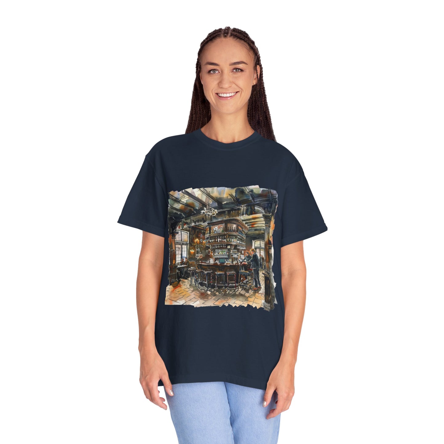 Unisex Garment-Dyed T-shirt - The Quintessential British Pu