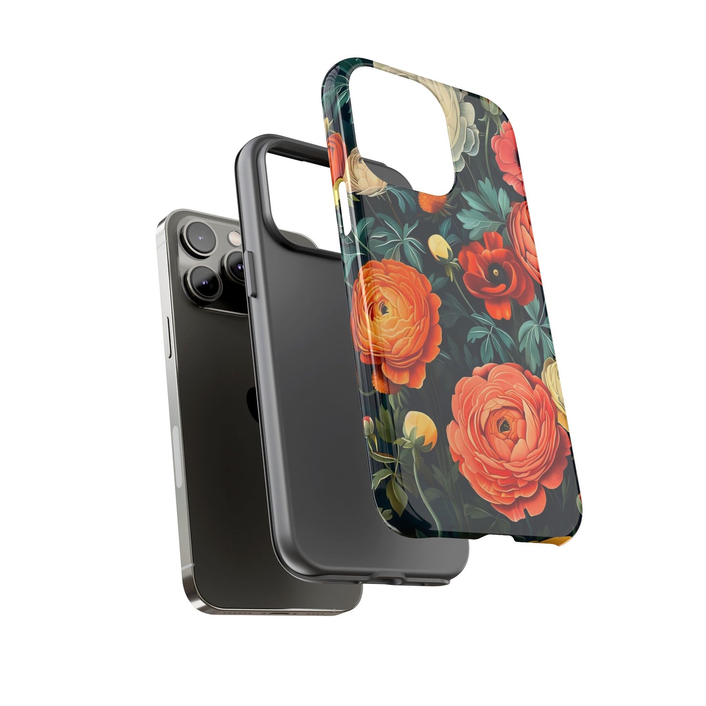 Floral Phone Case, Tough Cases - Stylish Protection, Gifts for Her, Nature Lover Decor, Floral Accessories
