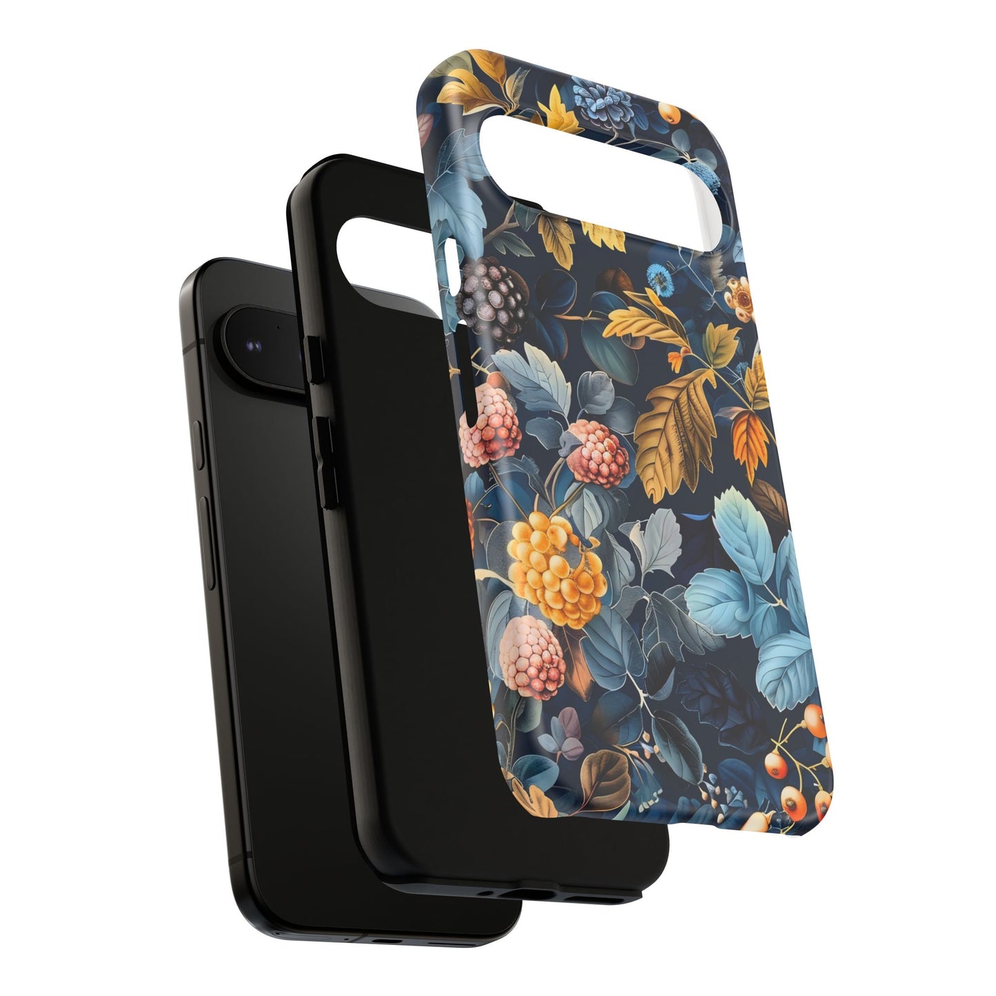 Floral iPhone Case, Tough Phone Cover, Nature-inspired Accessory, Gift for Her, Trendy Protection Case
