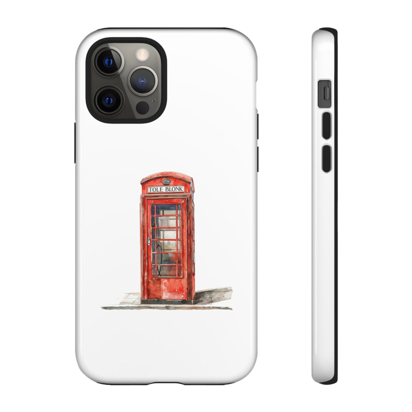 London Phone Booth Tough Case for Smartphones - Stylish Protection with a Unique Design