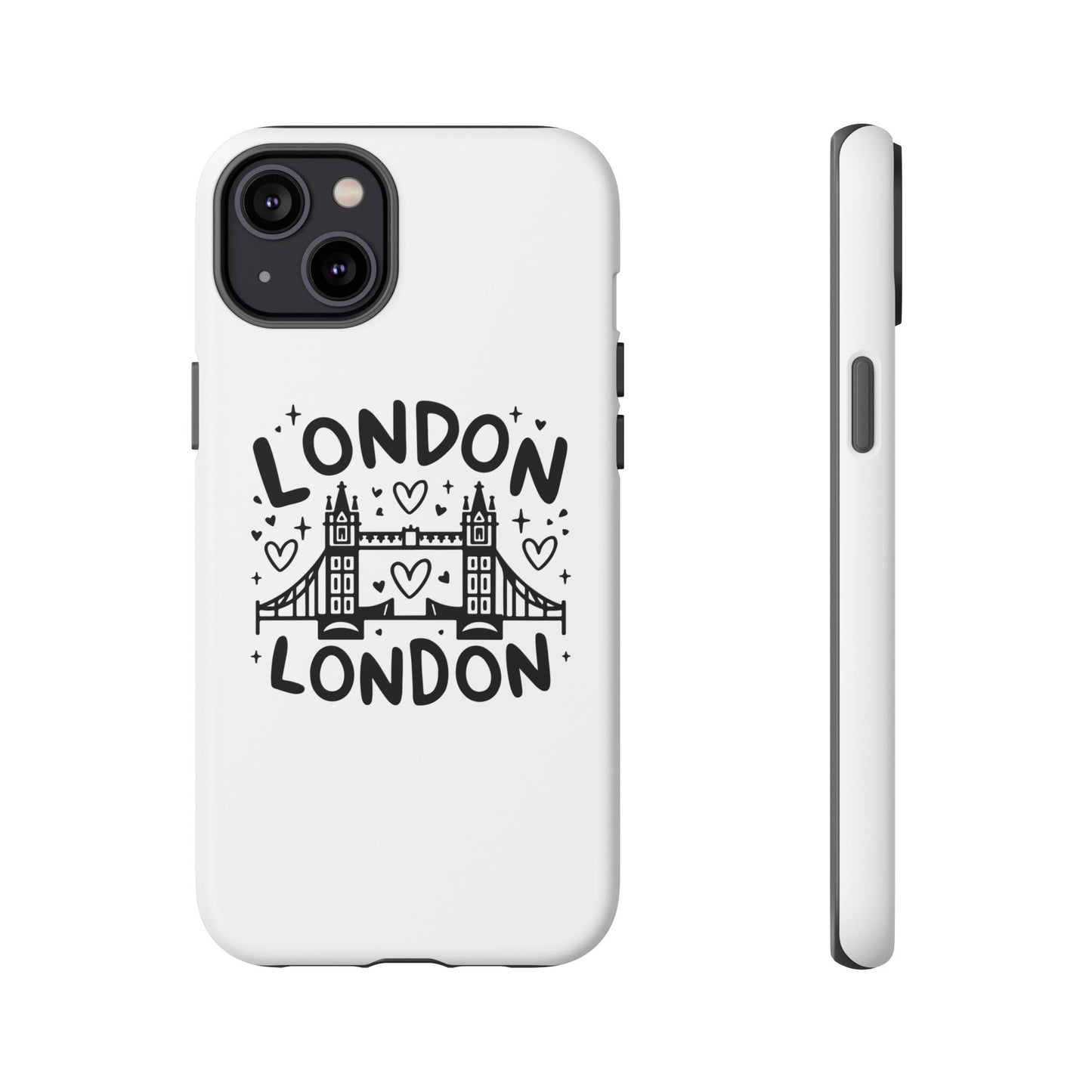 Love London Bridge Phone Case, Tough Cases for London Lovers, Cute Protection, Travel Gift, Phone Accessory, Design with Love