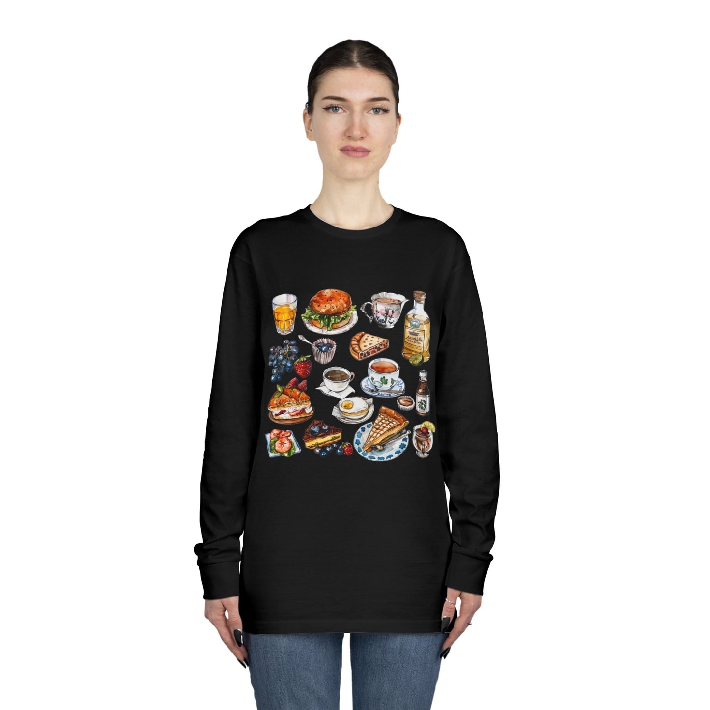 Long Sleeve Crewneck Tee - A Celebration of Icons