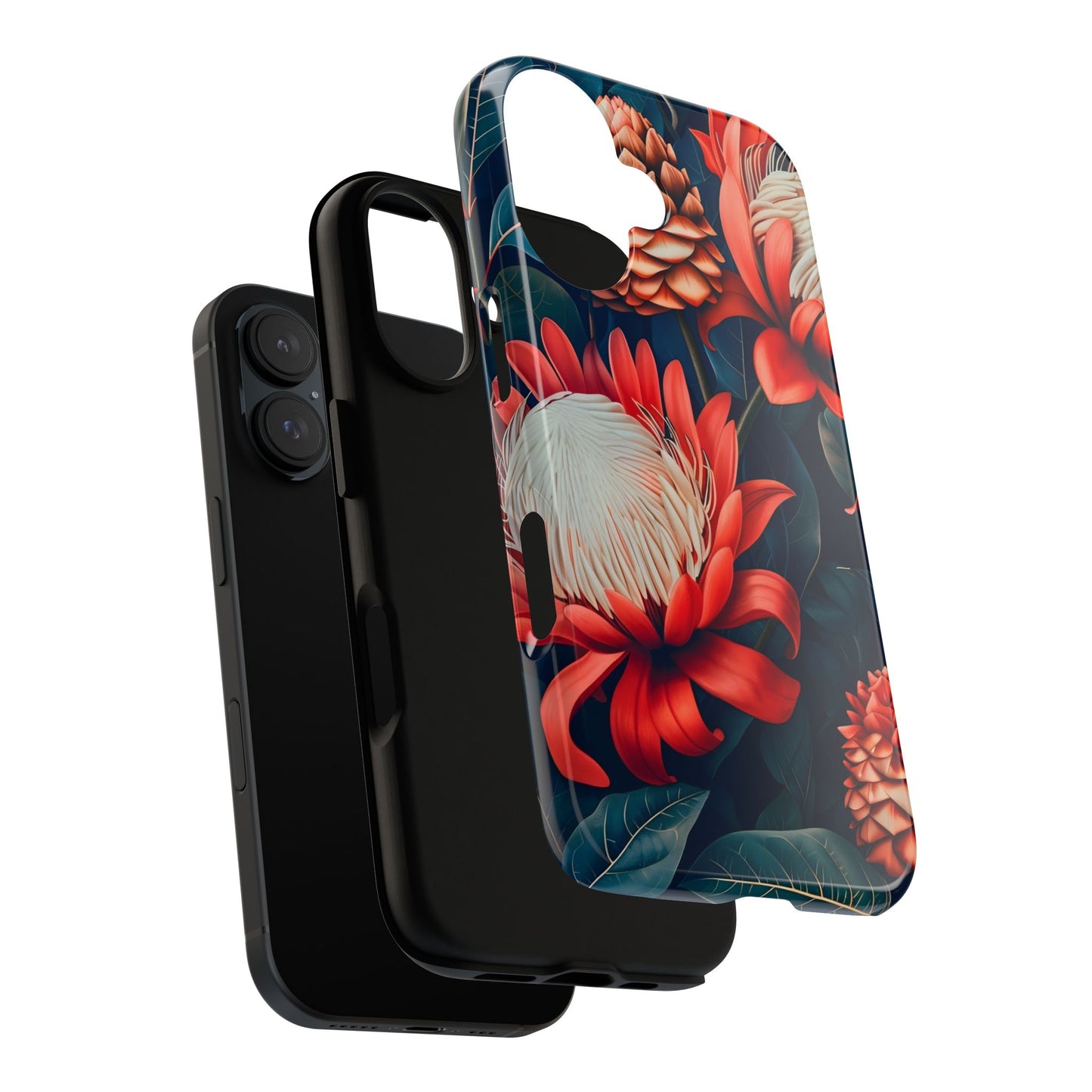 Floral Phone Case for Tough Love, Durable Cover, Unique Gift for Nature Lovers, Birthday, Mother's Day, Floral Design