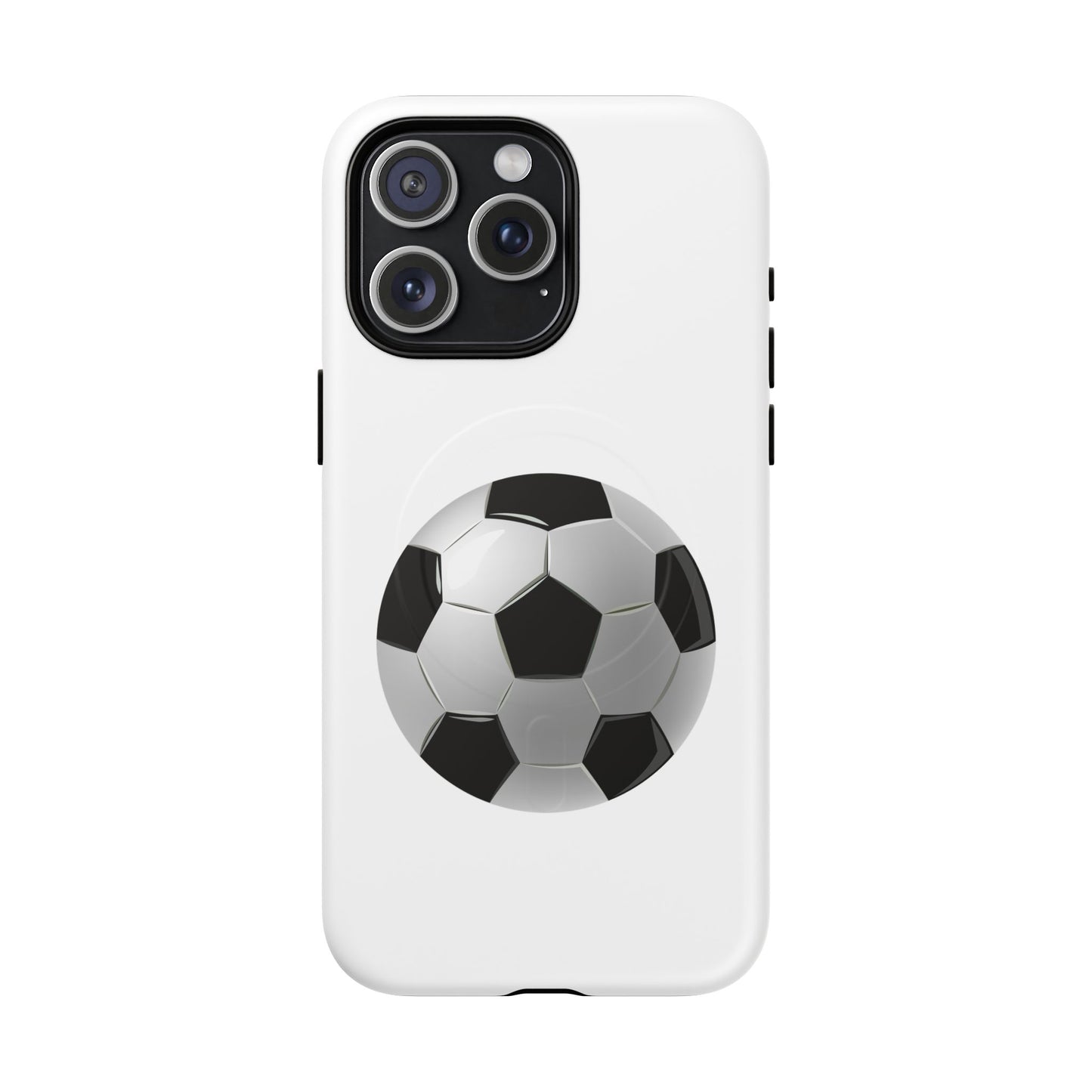 Durable Soccer Phone Case for Sports Lovers, Magnetic Phone Cover, Gift for Athletes, Soccer Fan Accessory, Sports Team Merchandise