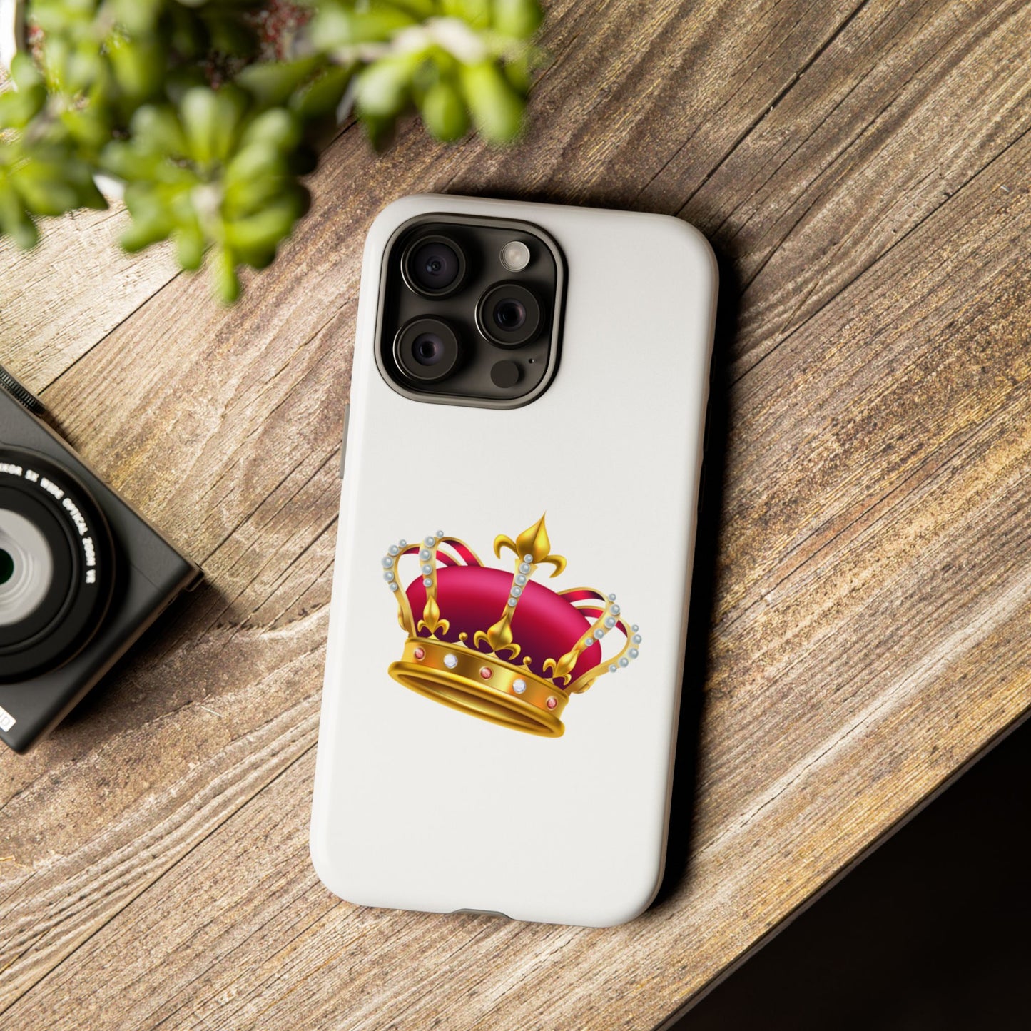 Royal Crown Phone Case - Tough and Stylish Protection