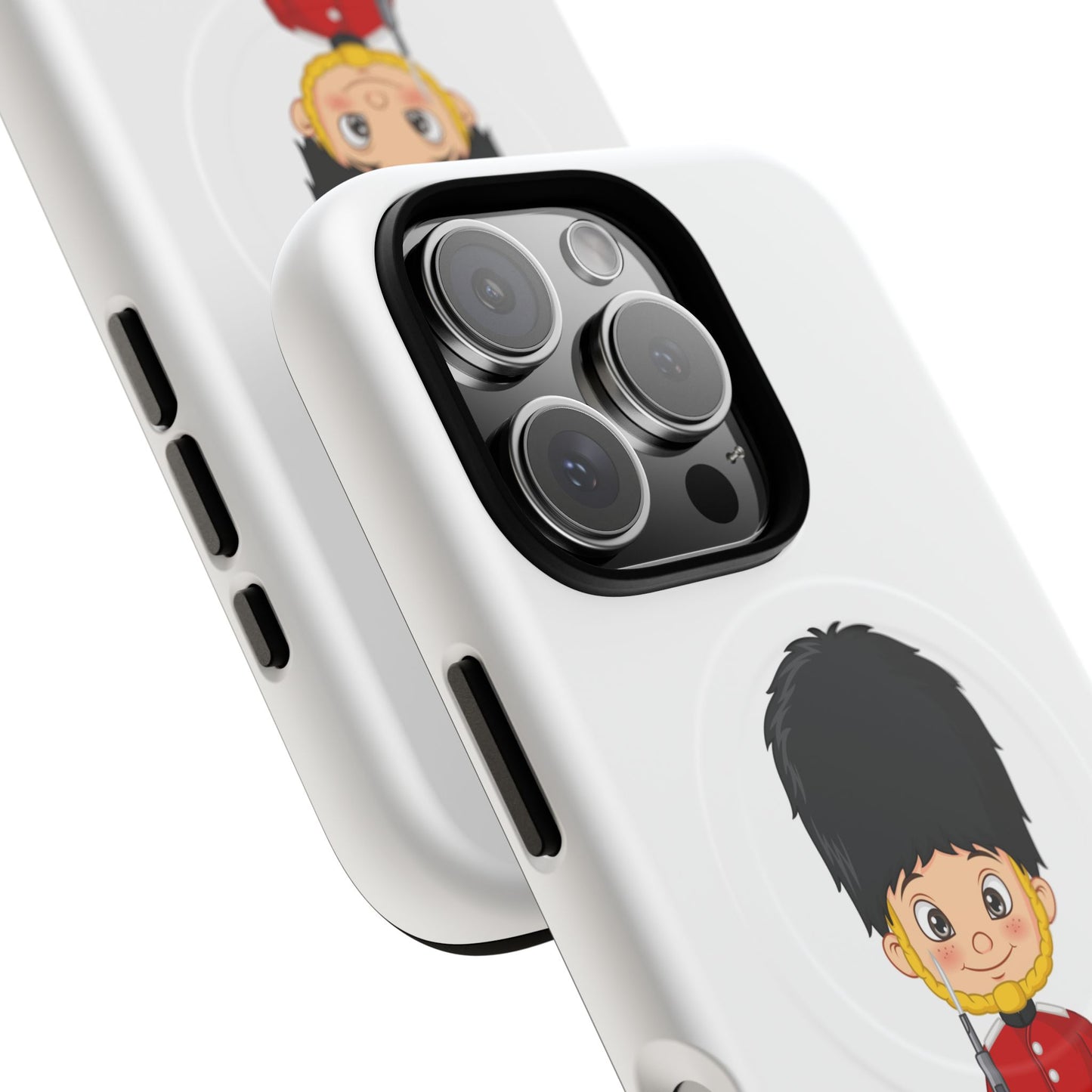 Cute Royal Guard Magnetic Phone Case, Kid's Phone Cover, Tough Magnetic Cases, Unique Gift for Kids, Birthday Gift Ideas