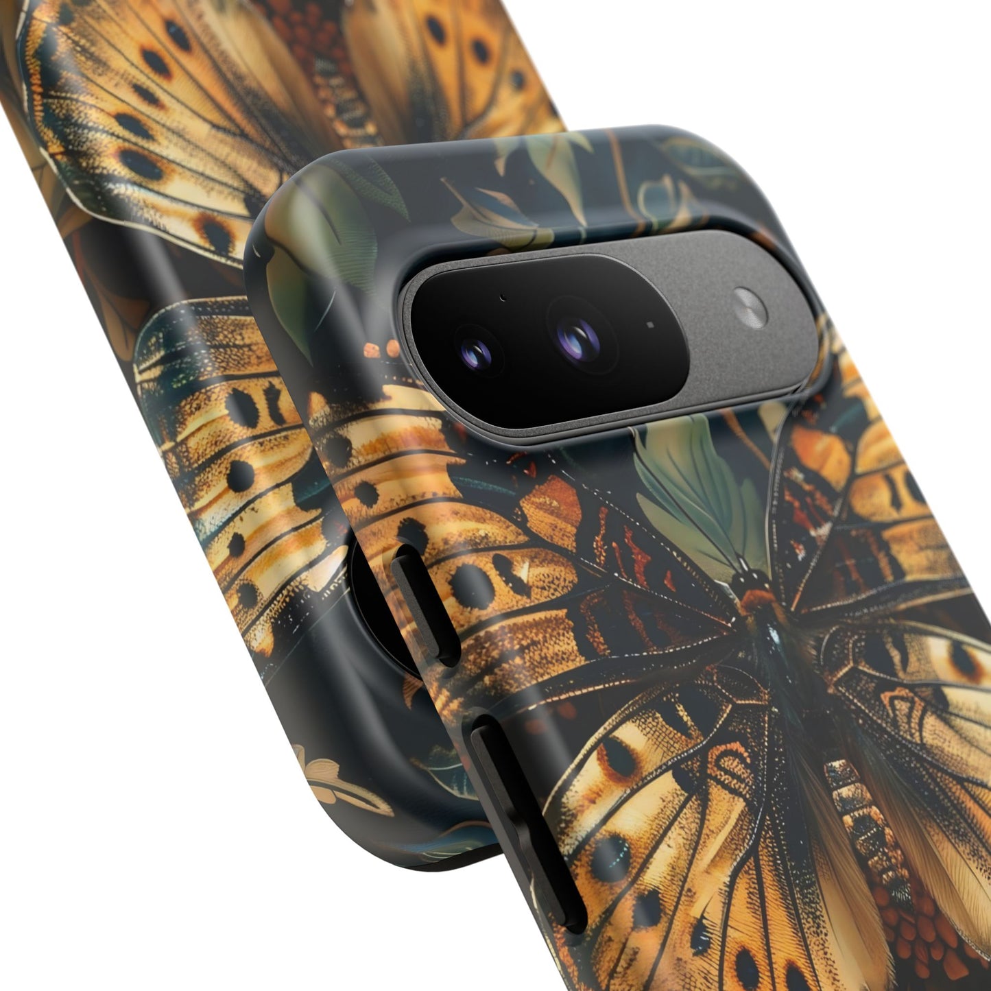 Butterfly Floral Phone Case, Tough Cases, Protective Cover, Unique Gift, Nature Lover, Art Print, Spring Decor