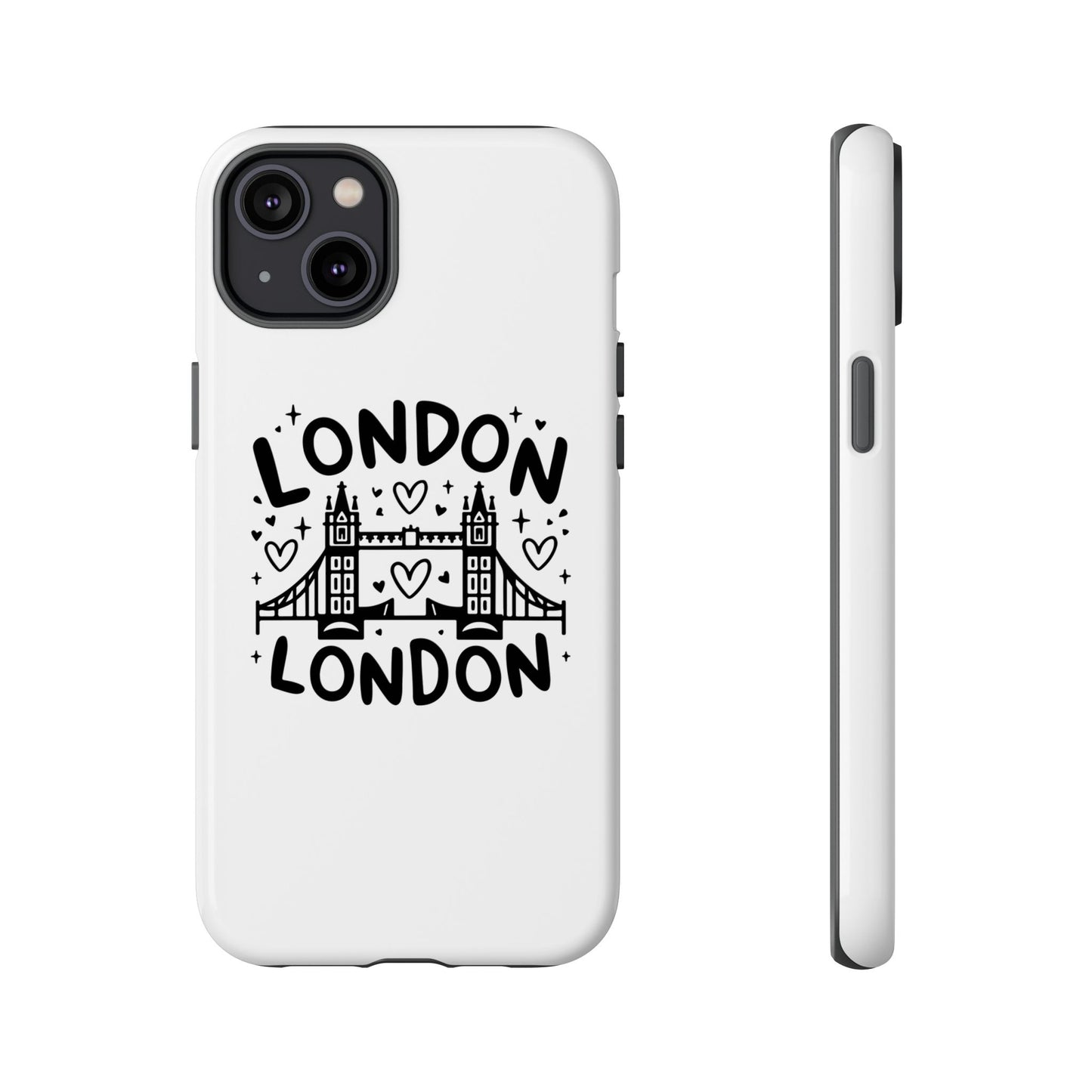 Love London Bridge Phone Case, Tough Cases for London Lovers, Cute Protection, Travel Gift, Phone Accessory, Design with Love